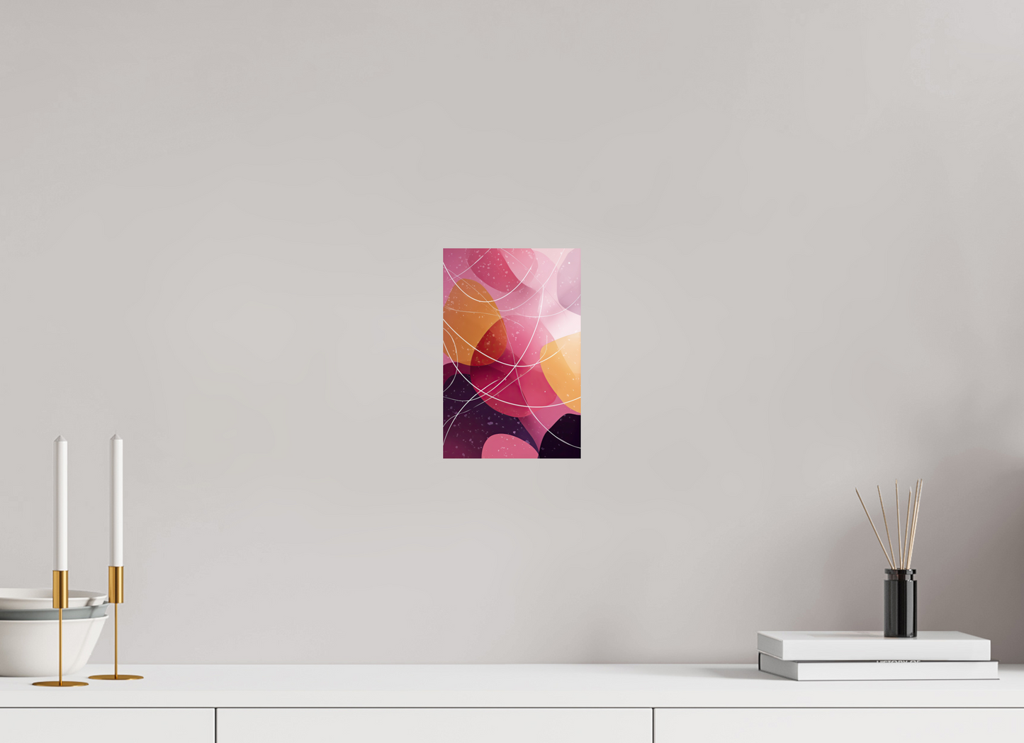 6 x 9.1″, Fine Art Print On Aluminum Dibond Lava Lamp