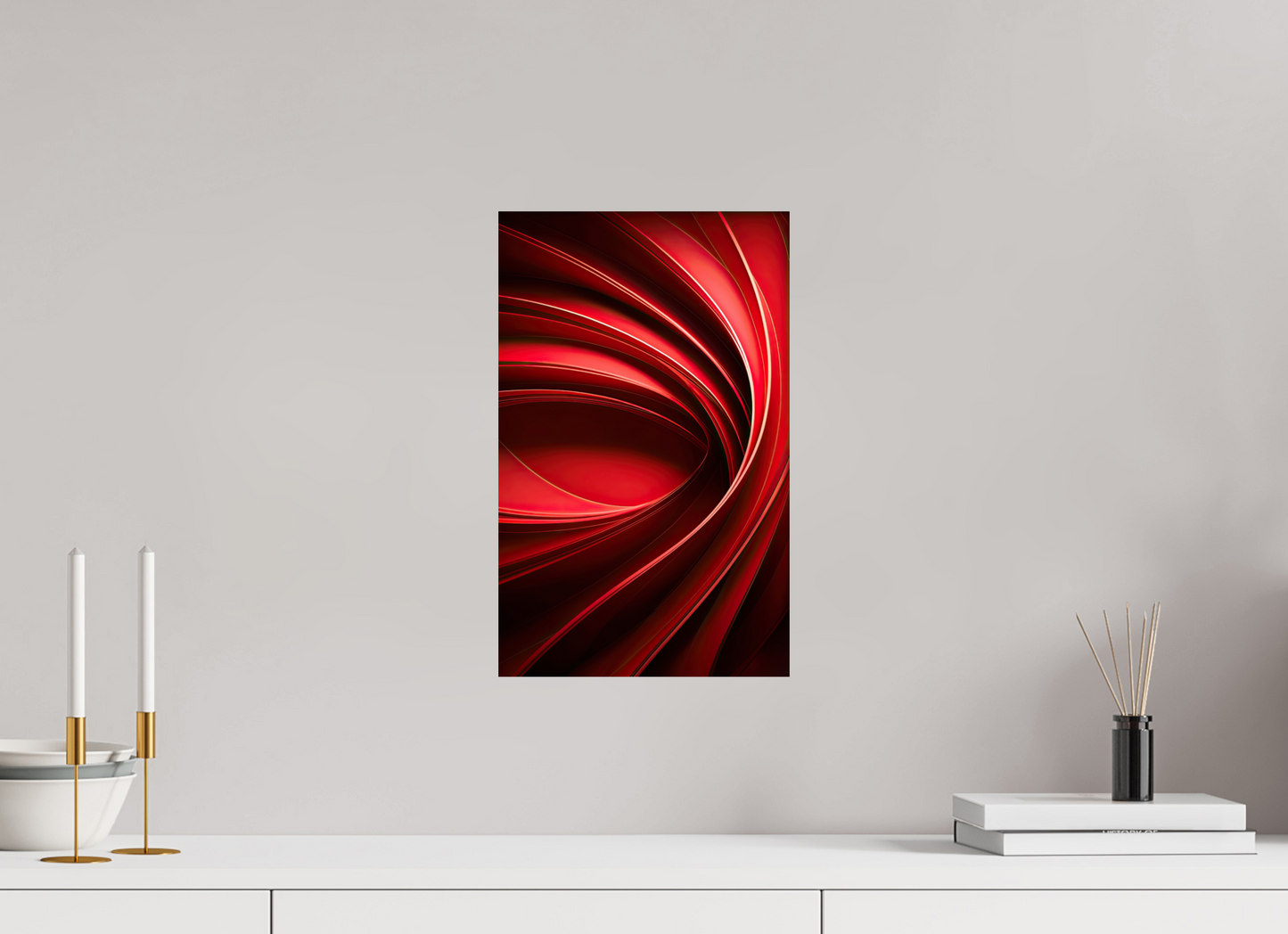 10 x 16″, Fine Art Print On Aluminum Dibond Red Eye