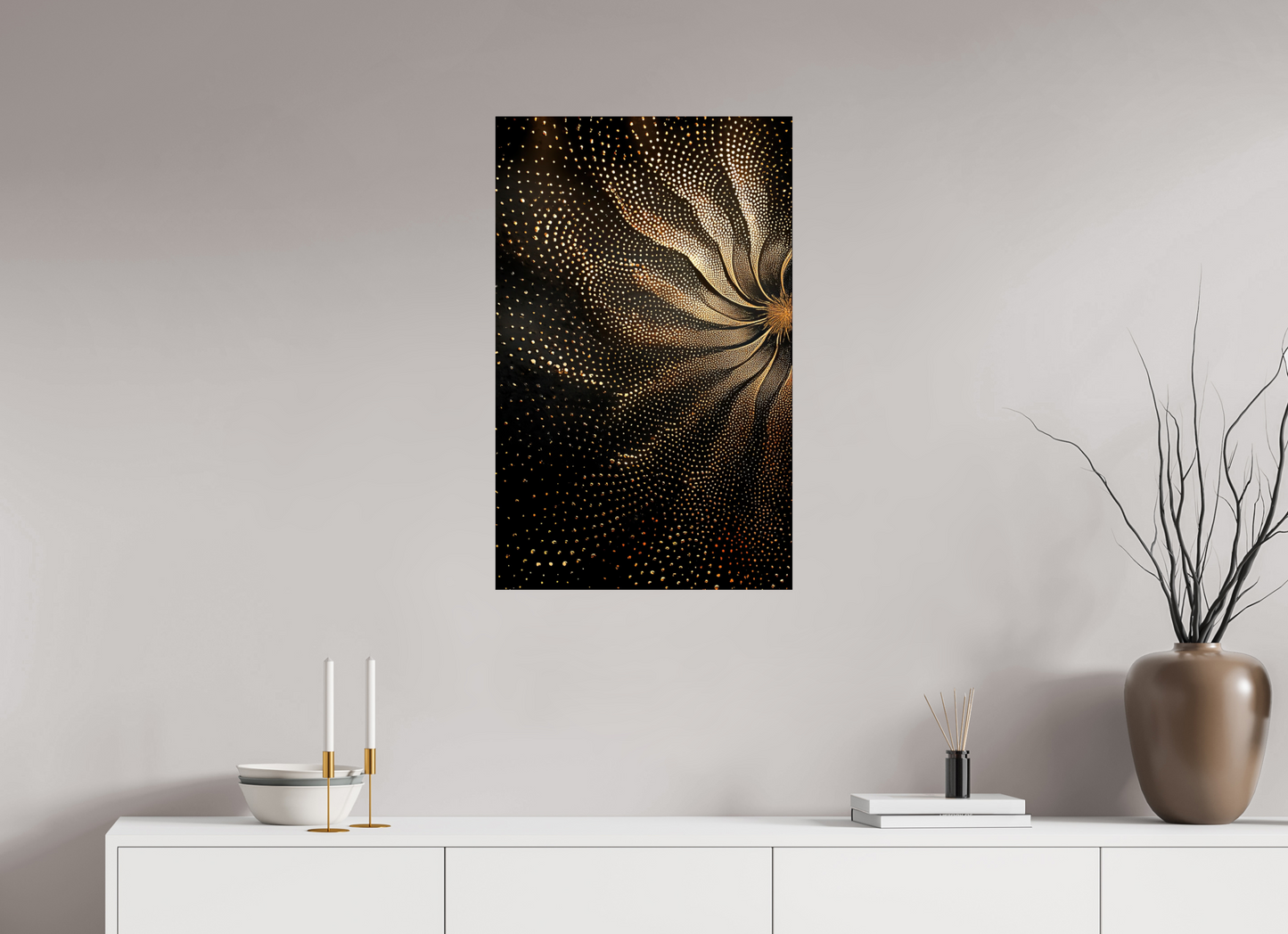 20 x 31.9″, Fine Art Print On Aluminum Dibond Sunflower