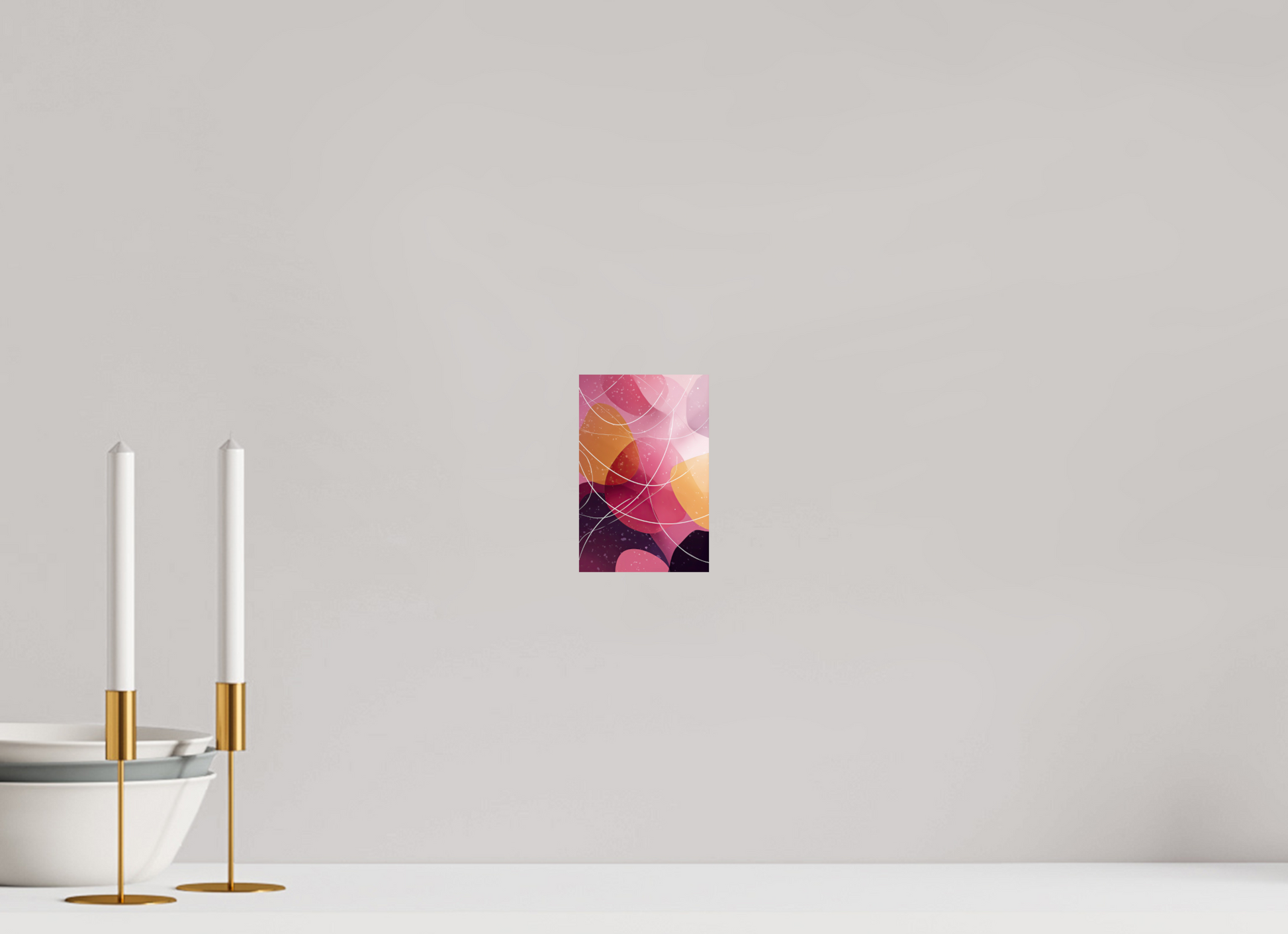 4 x 6.1″, Fine Art Print On Aluminum Dibond Lava Lamp