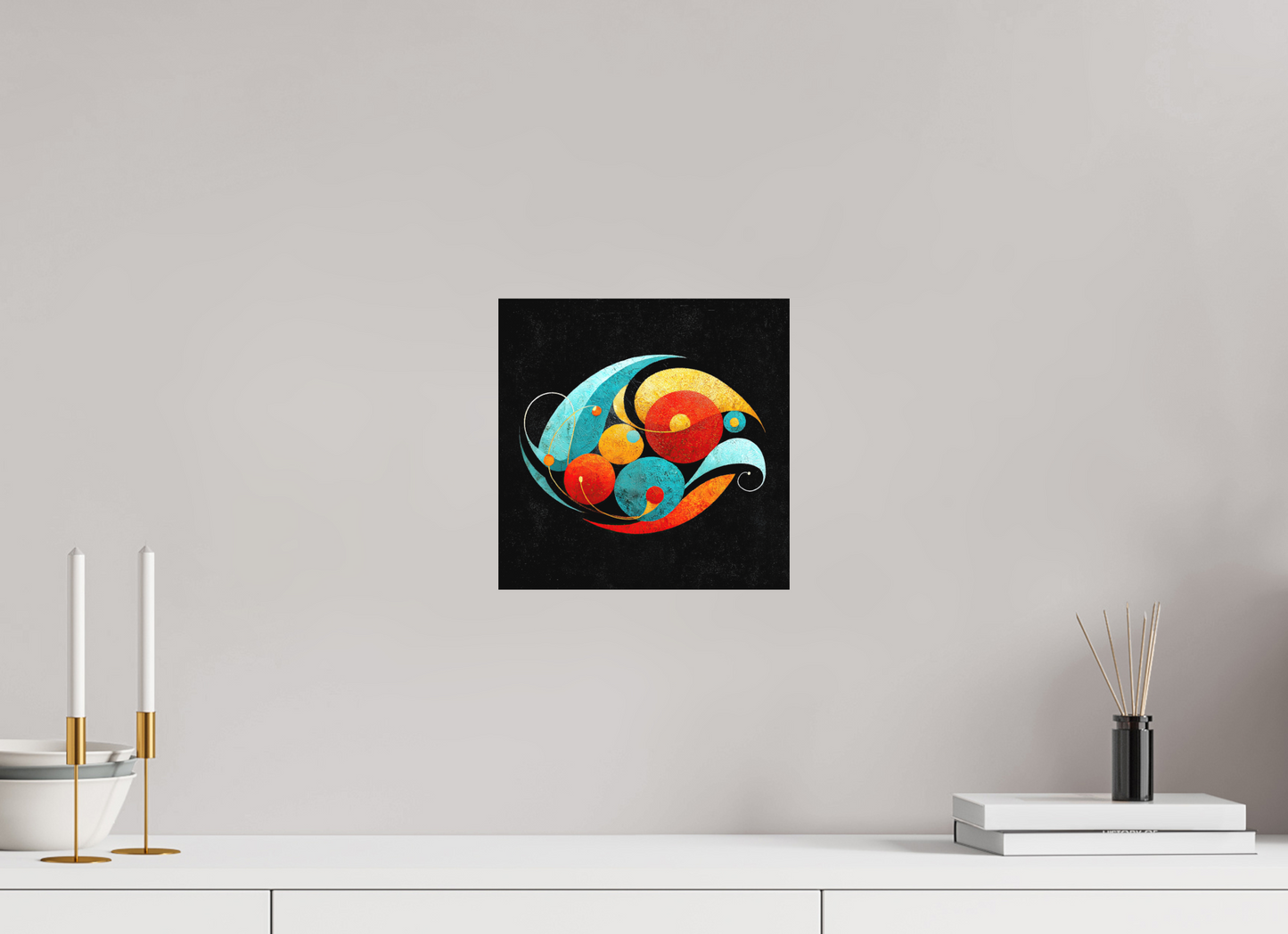 10 x 10″, Photo Print on Aluminum Backing Abstract Olives