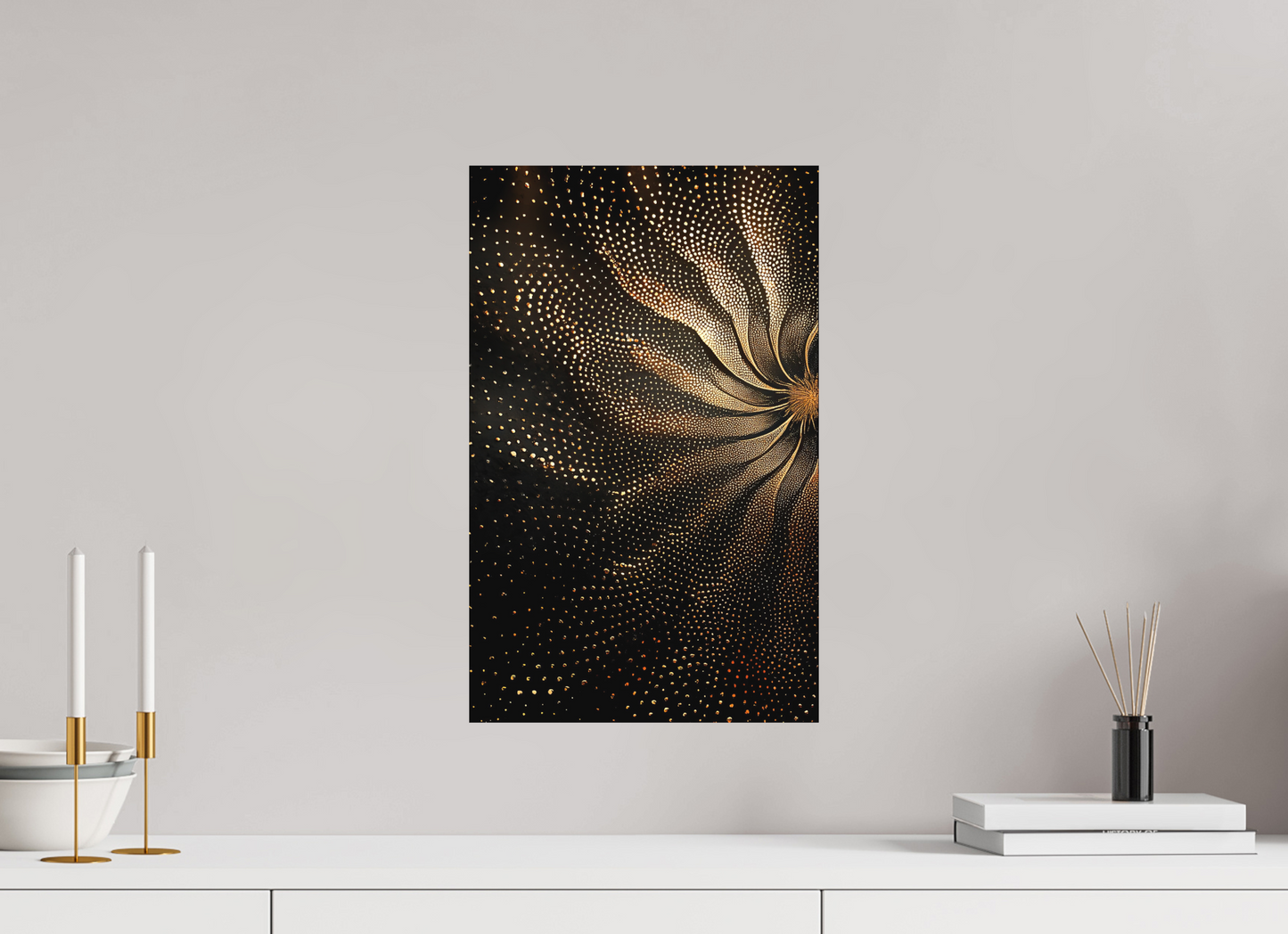 12 x 19.1″, Photo Print on Aluminum Backing Sunflower