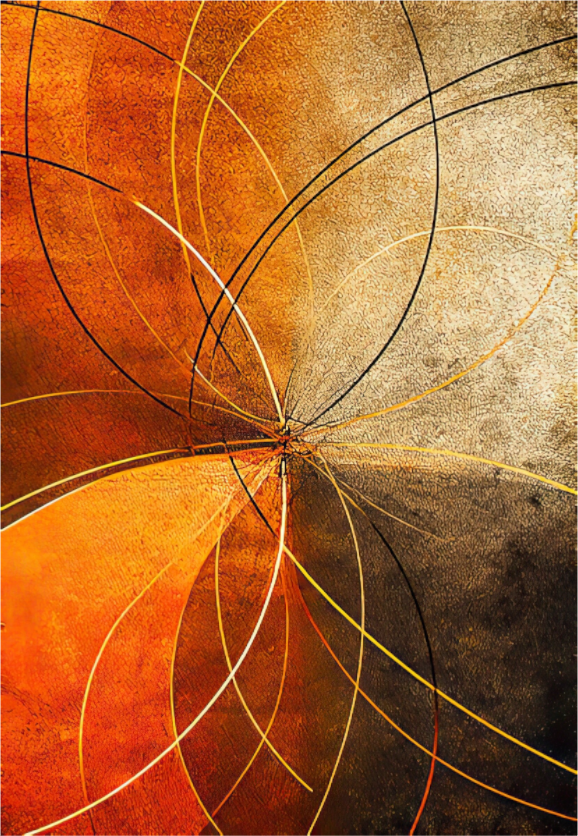 Main image Abstract Rust Circles