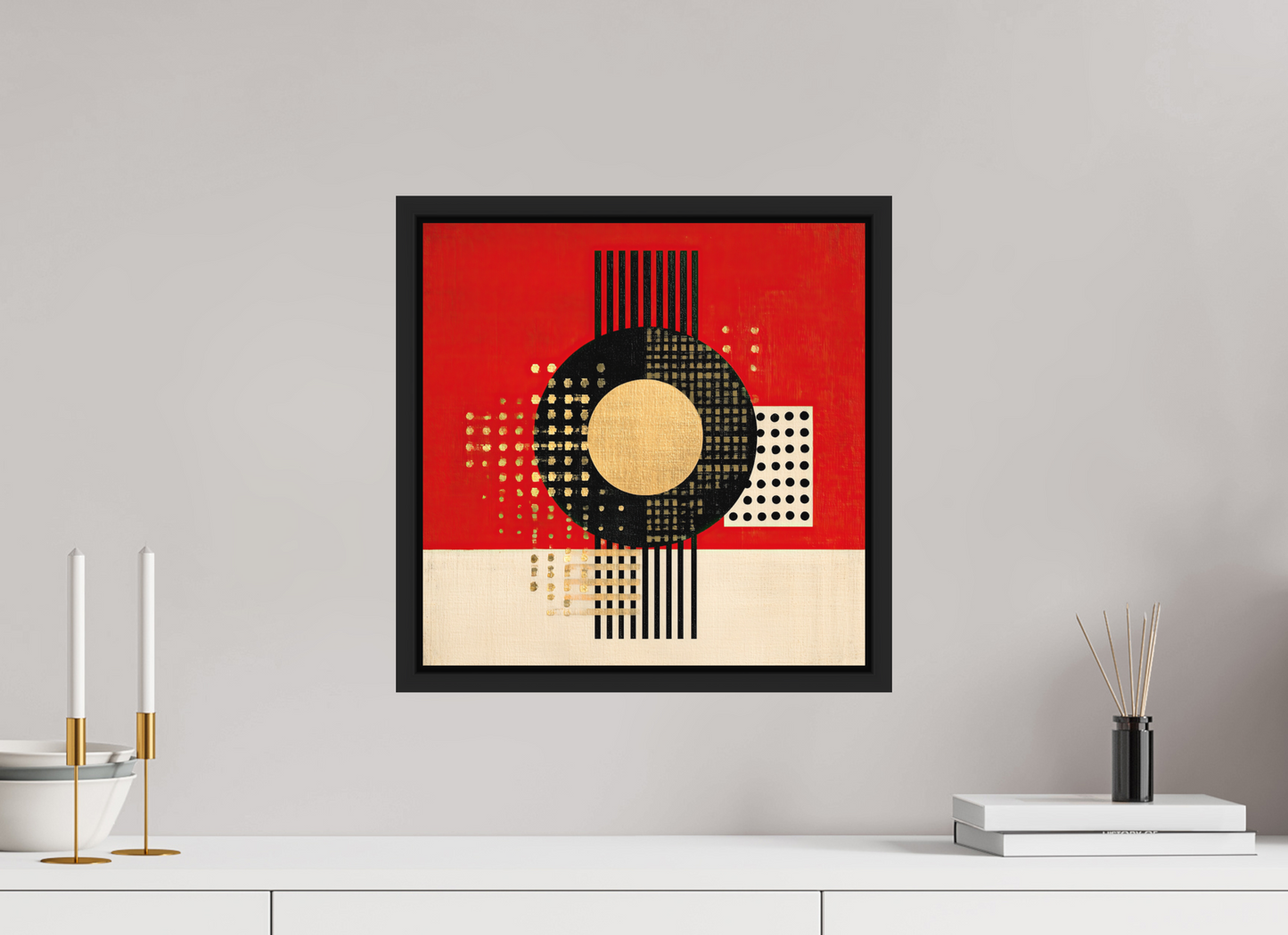 15 x 15″, Photo Print on Aluminum Backing with boarder Vinyl