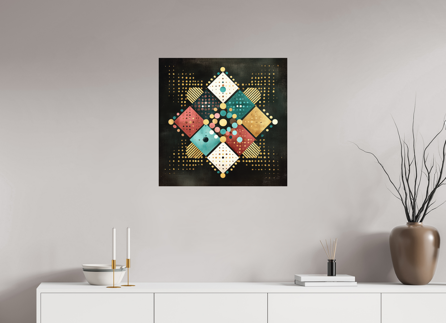 25 x 25″, Photo Print on Aluminum Backing Squares