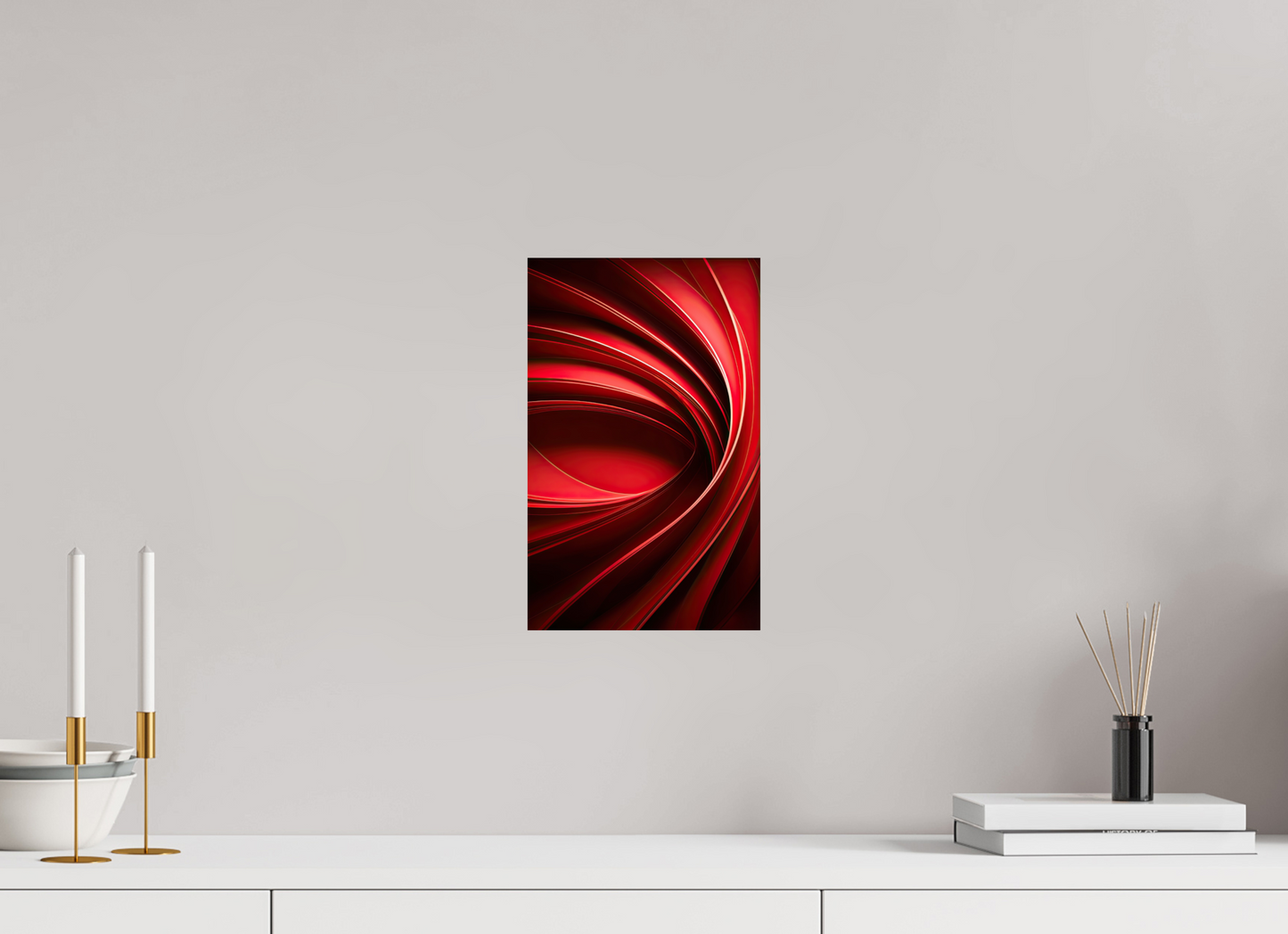 8 x 12.8″, Fine Art Print On Aluminum Dibond Red Eye