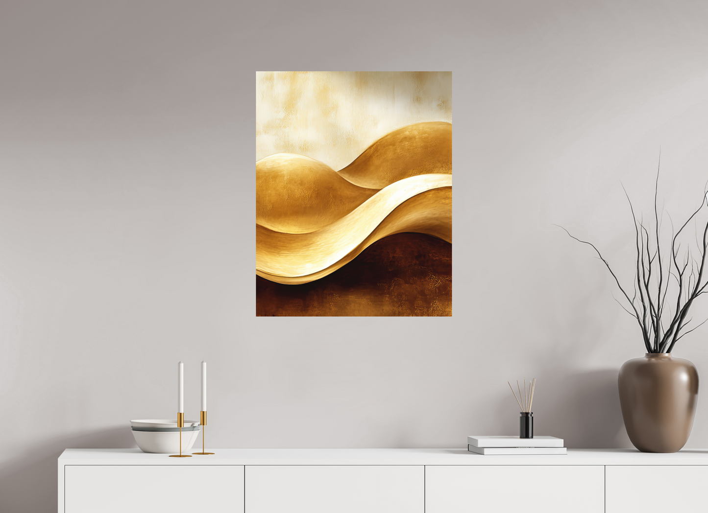 24 x 30.1″, Photo Print on Aluminum Backing Gold Dunes