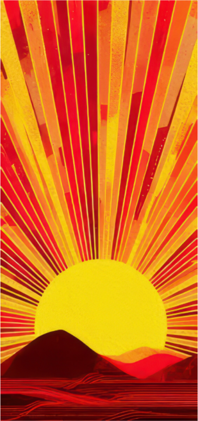 Main image Abstract Desert Sun