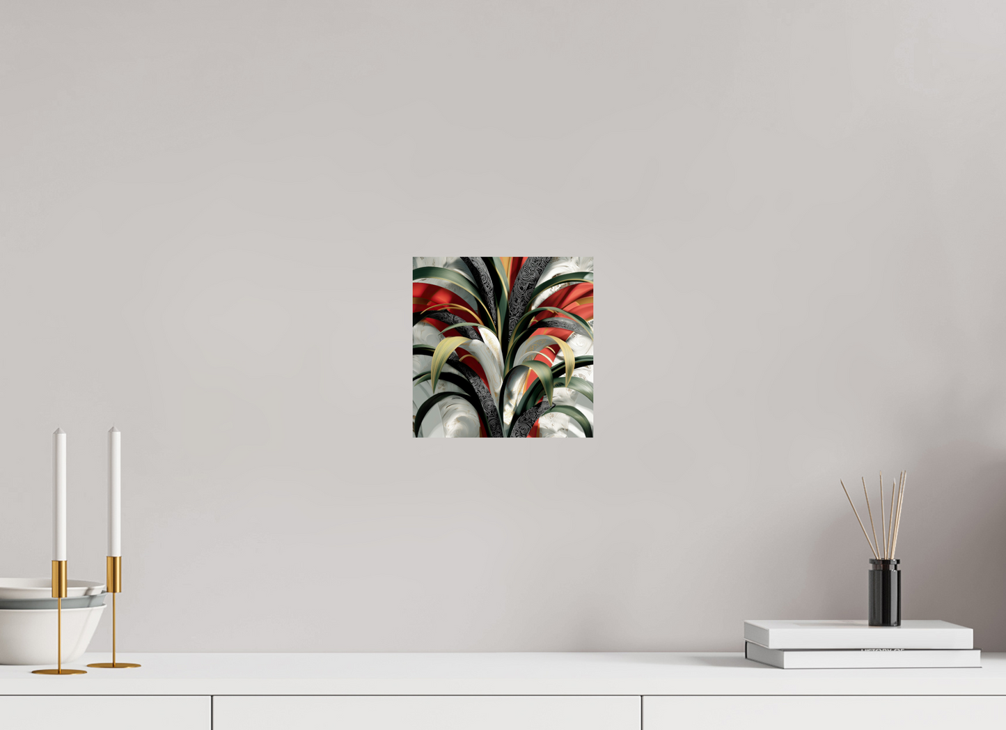 8 x 8″, Fine Art Print On Aluminum Dibond House Plant