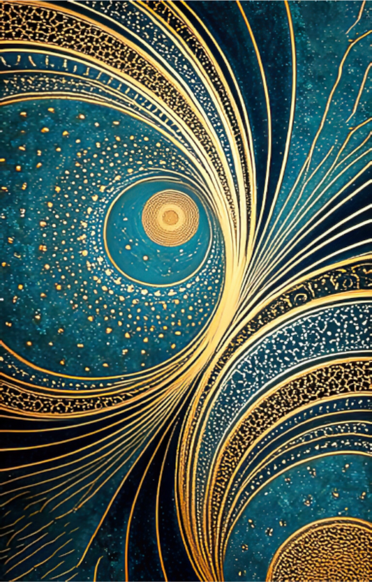 Main image Art Deco Teal 3
