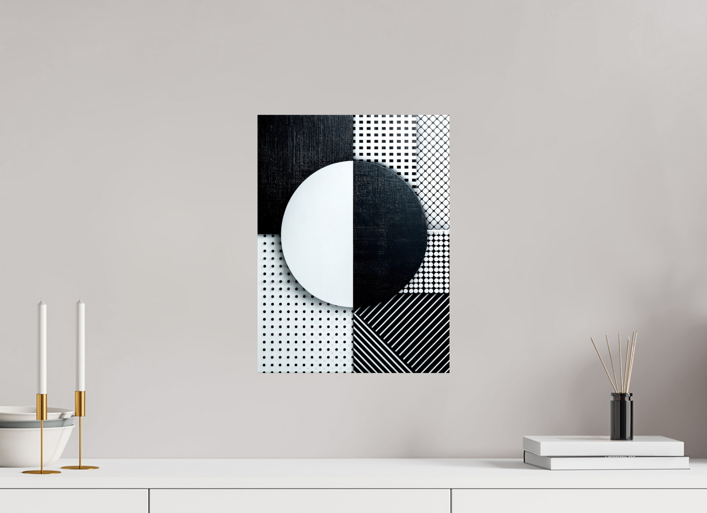 12 x 16.1″, Fine Art Print On Aluminum Dibond Black & White 3