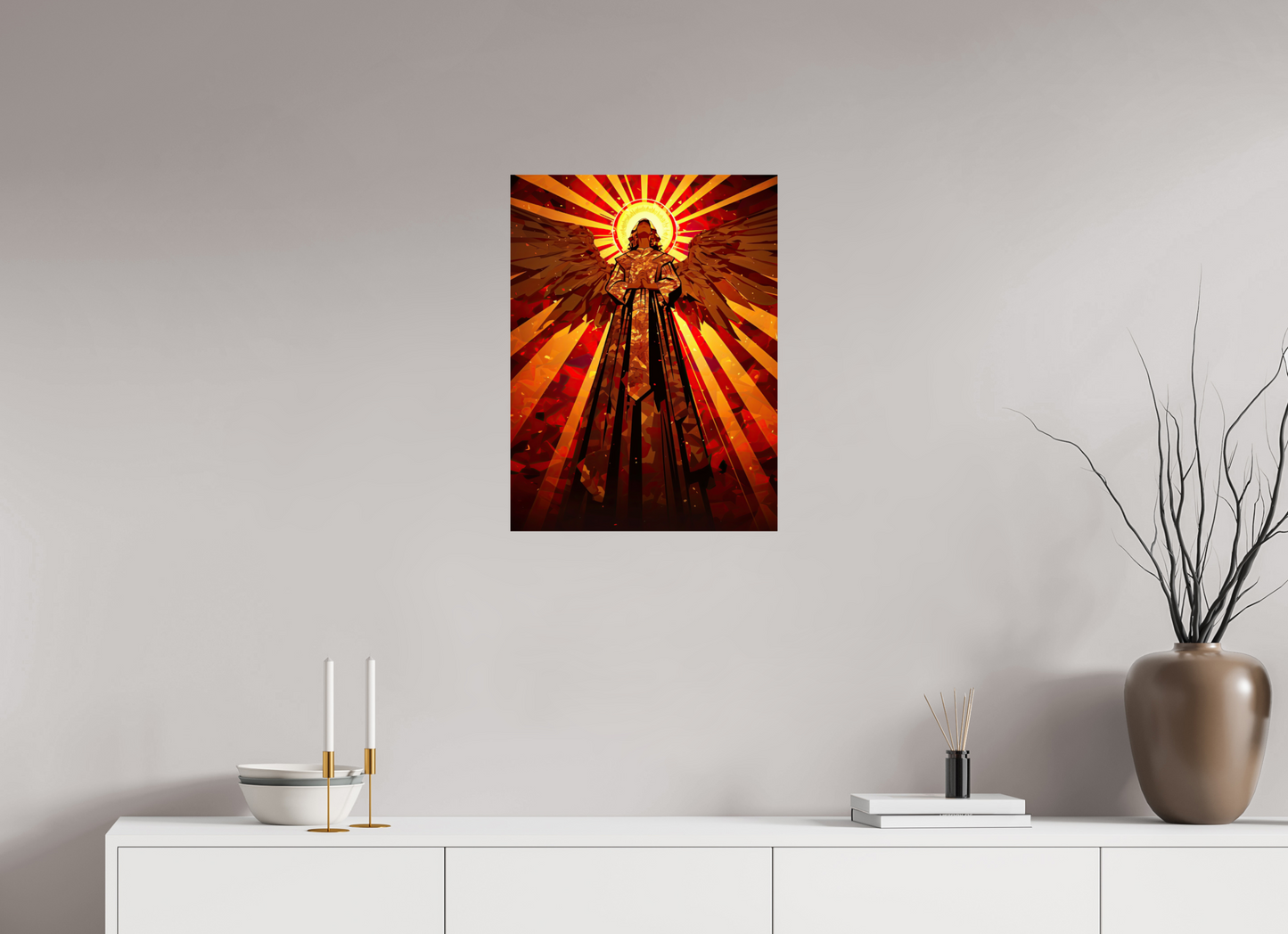 18 x 24″, Fine Art Print On Aluminum Dibond Angel