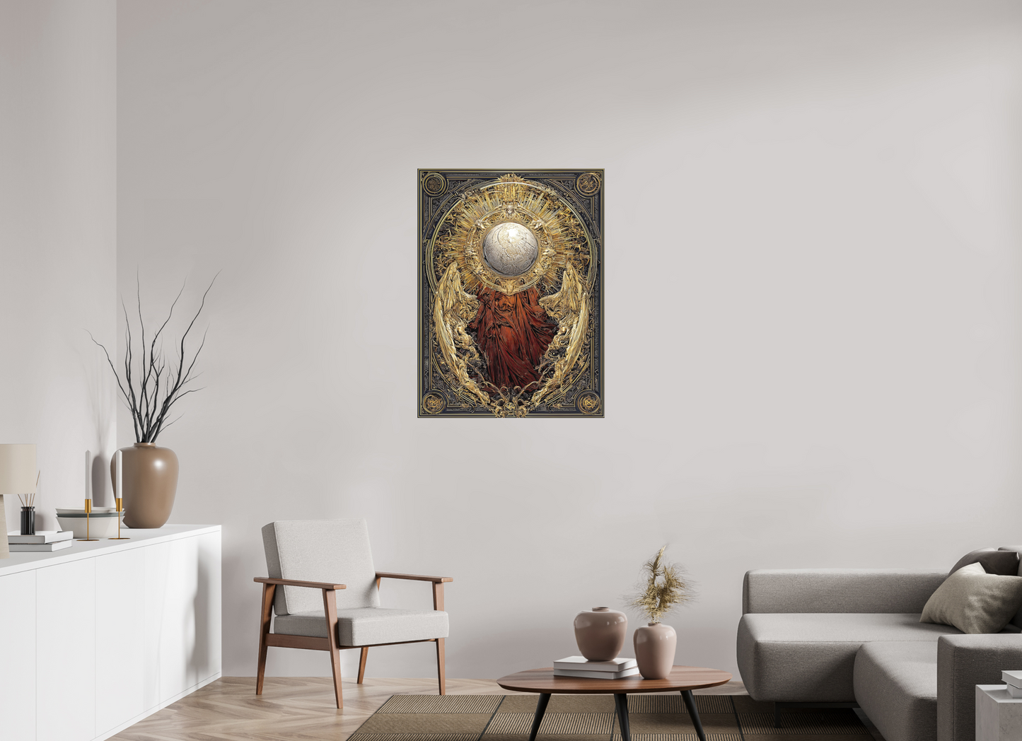 30 x 40″, Photo Print on Aluminum Backing Abstract Angel