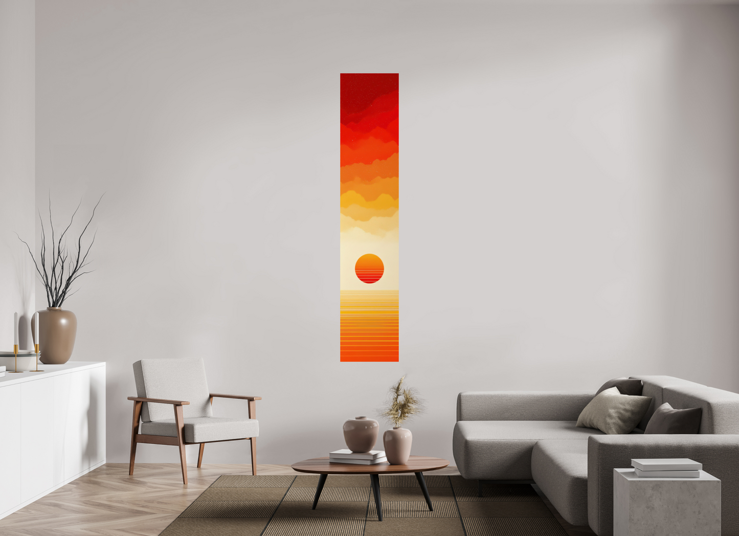 16 x 78.7″, Fine Art Print On Aluminum Dibond Desert Mirage