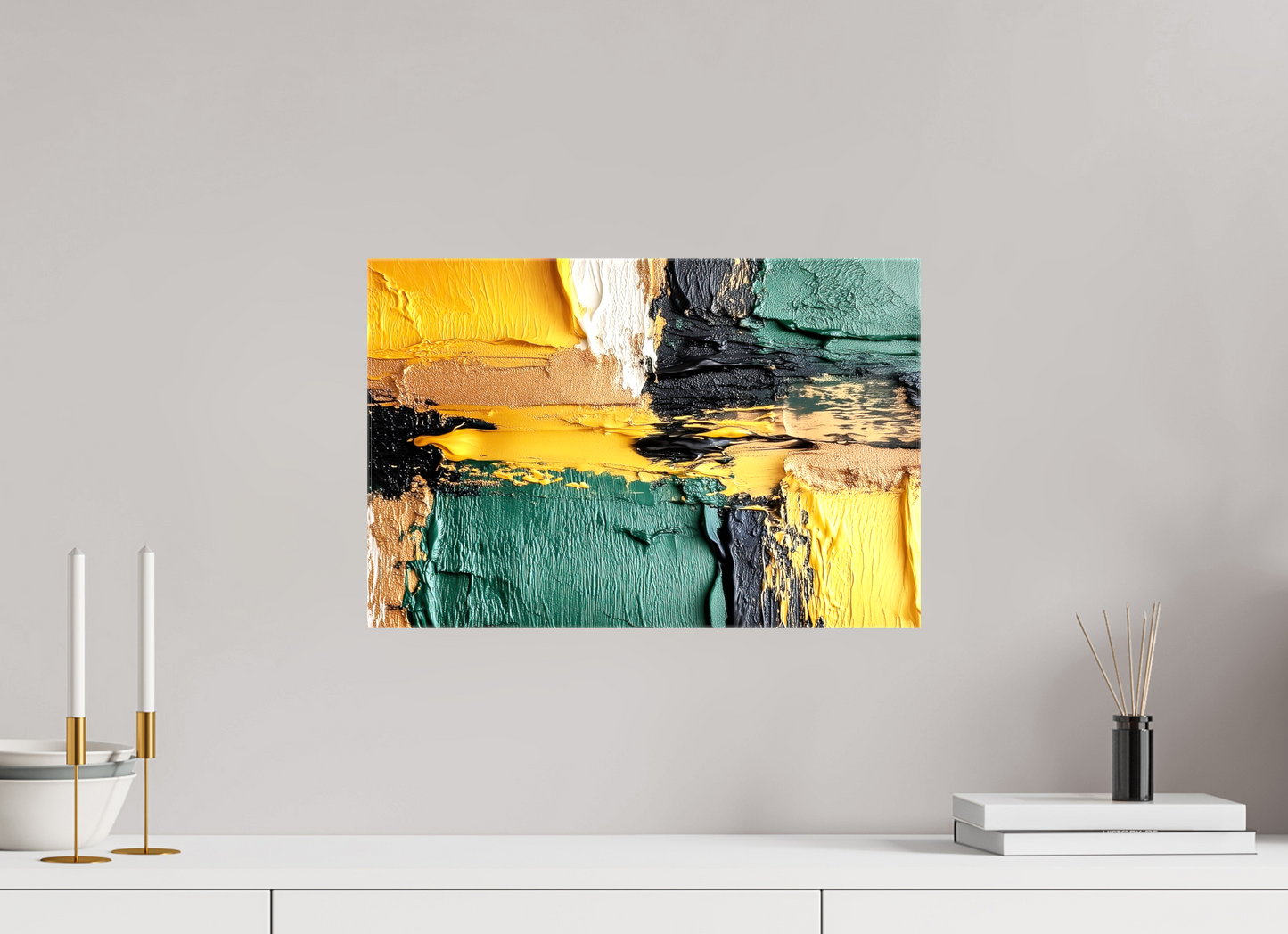 18.1 x 12″, Glossy Canvas Lux Camo