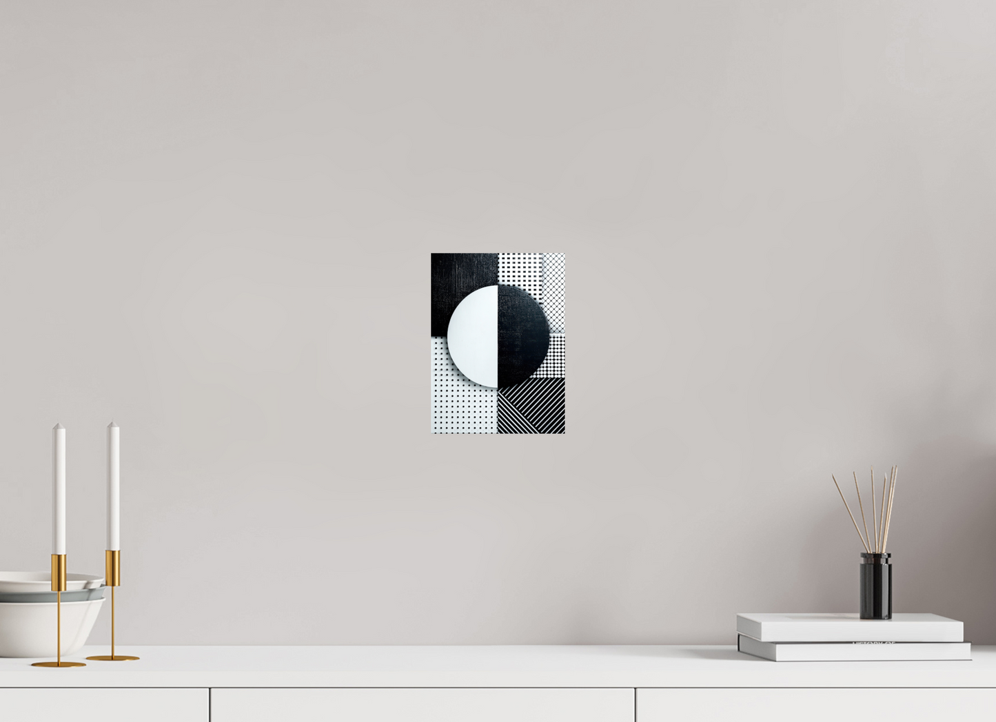 6 x 8.1″, Fine Art Print On Aluminum Dibond Black & White 3