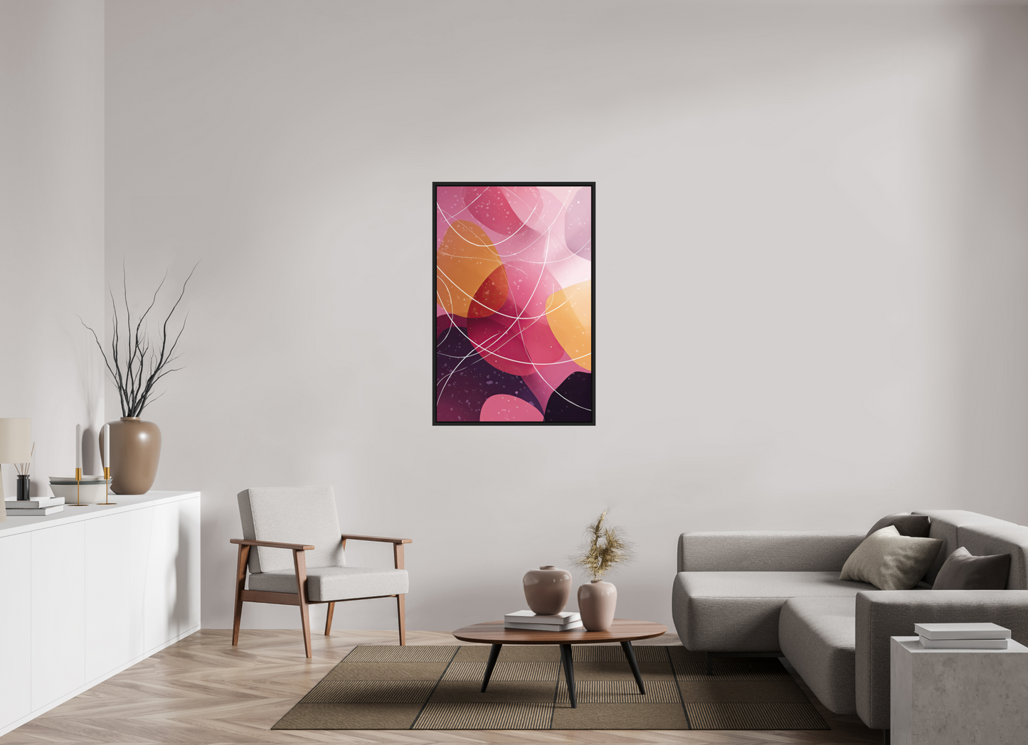 31 x 47.2″, Photo Print on Aluminum Backing with boarder Lava Lamp