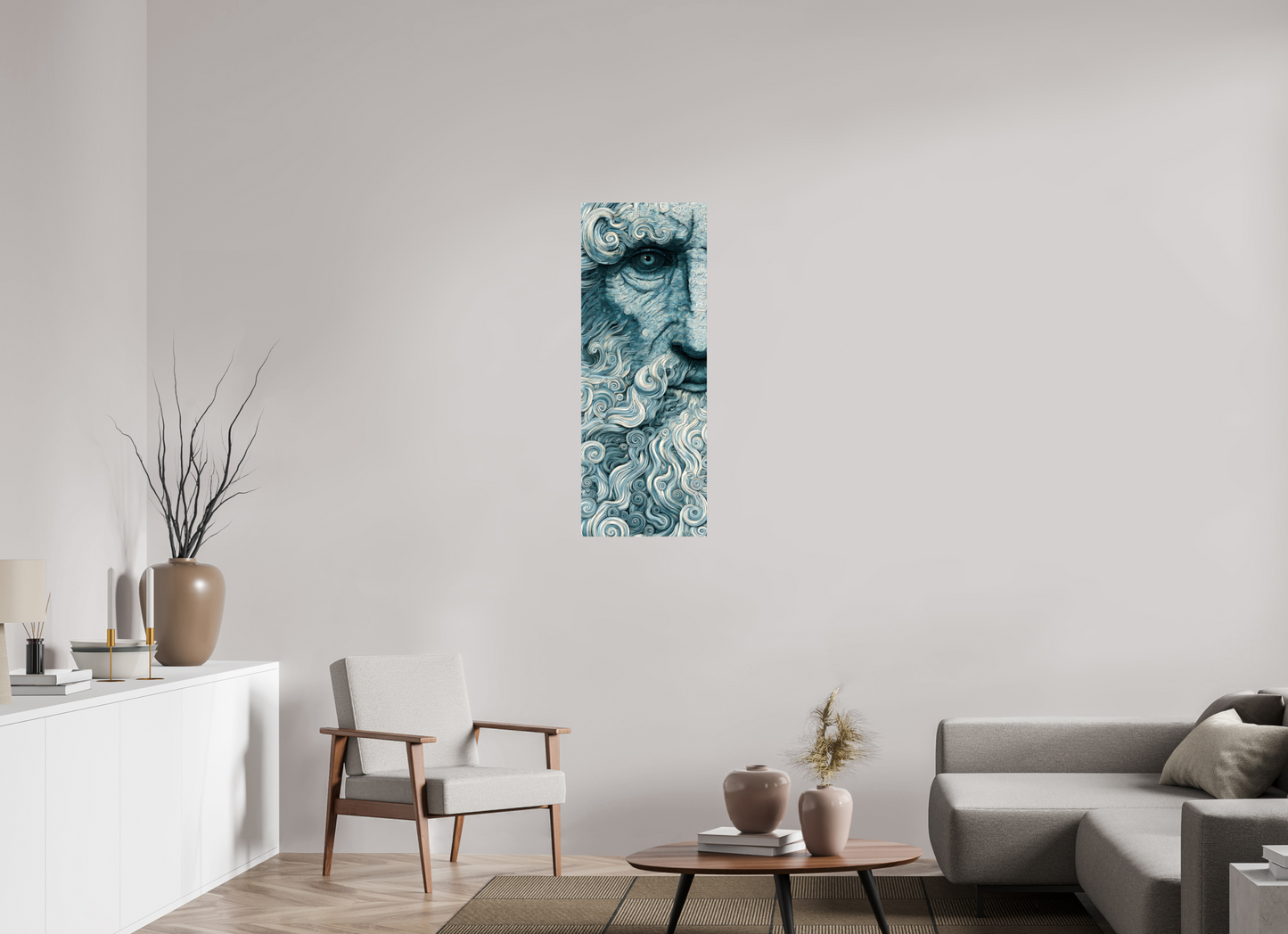 16 x 42.5″, Fine Art Print On Aluminum Dibond Philosopher