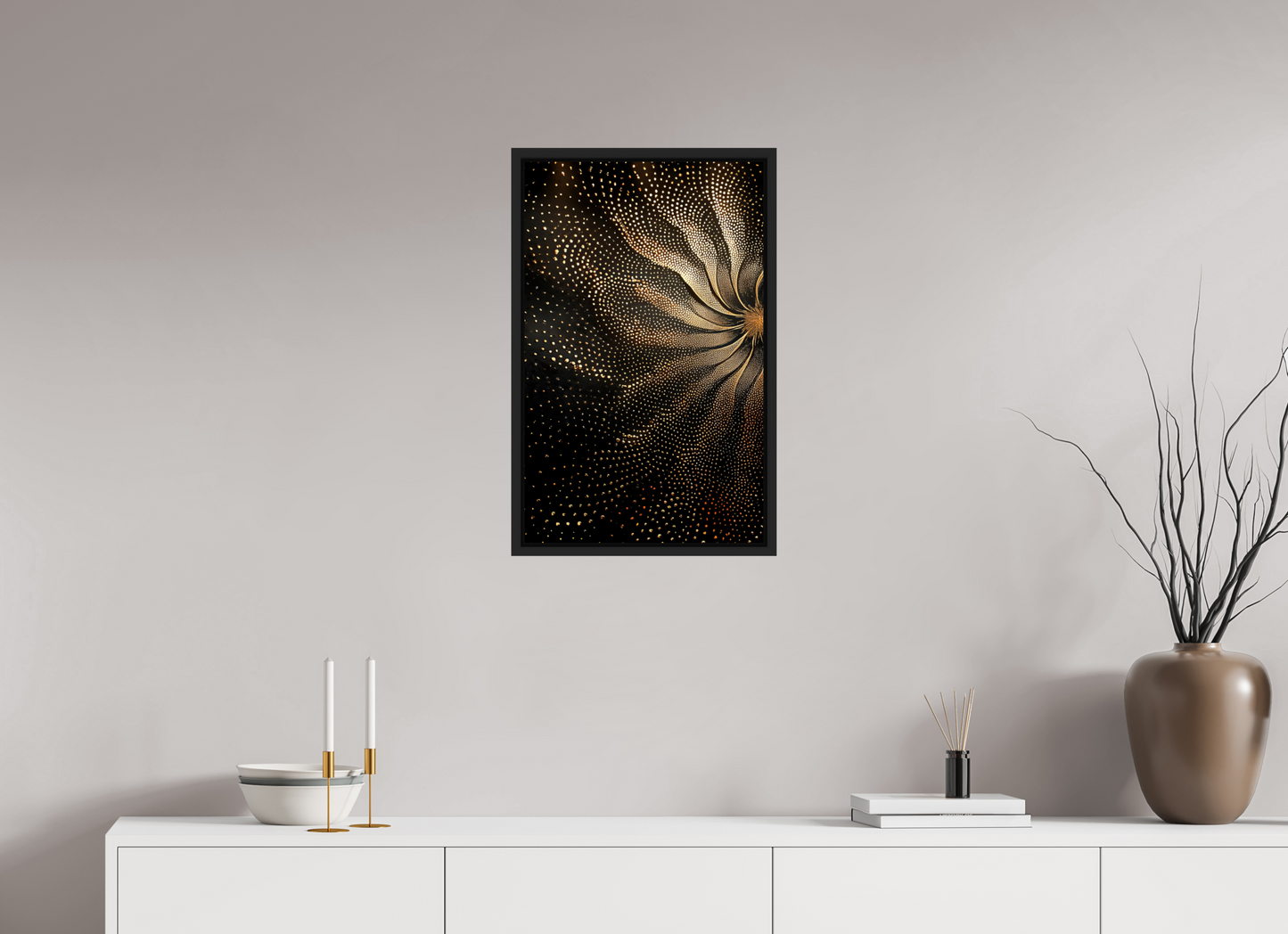 16 x 25.5″, Fine Art Print on Aluminum Dibond with Boarder Sunflower