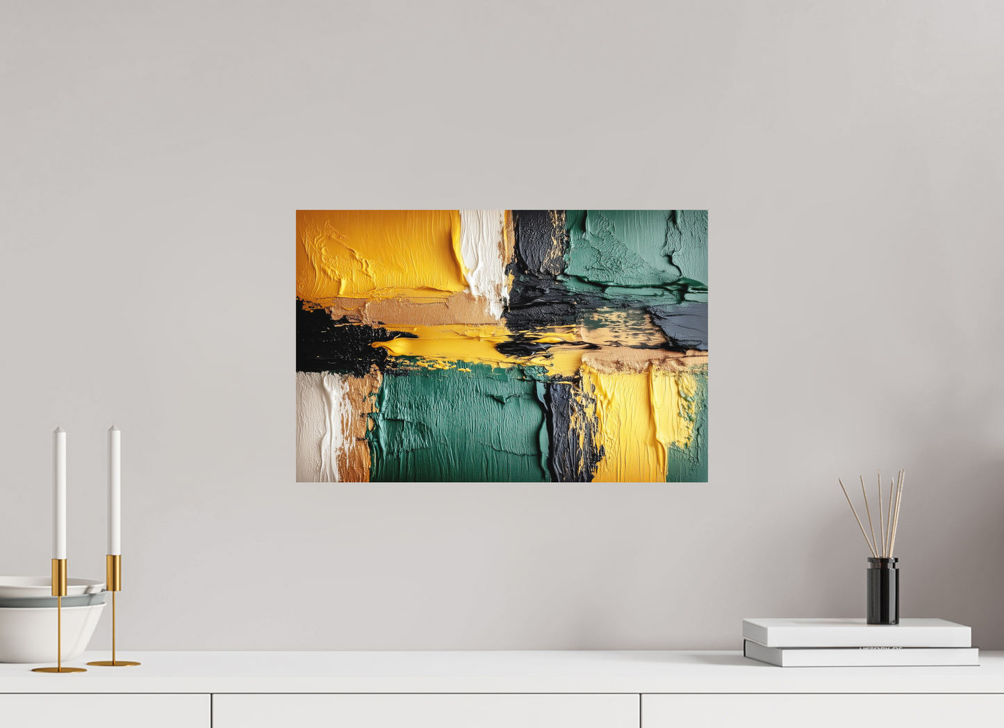 18.1 x 12″, Photo Print on Aluminum Backing Lux Camo