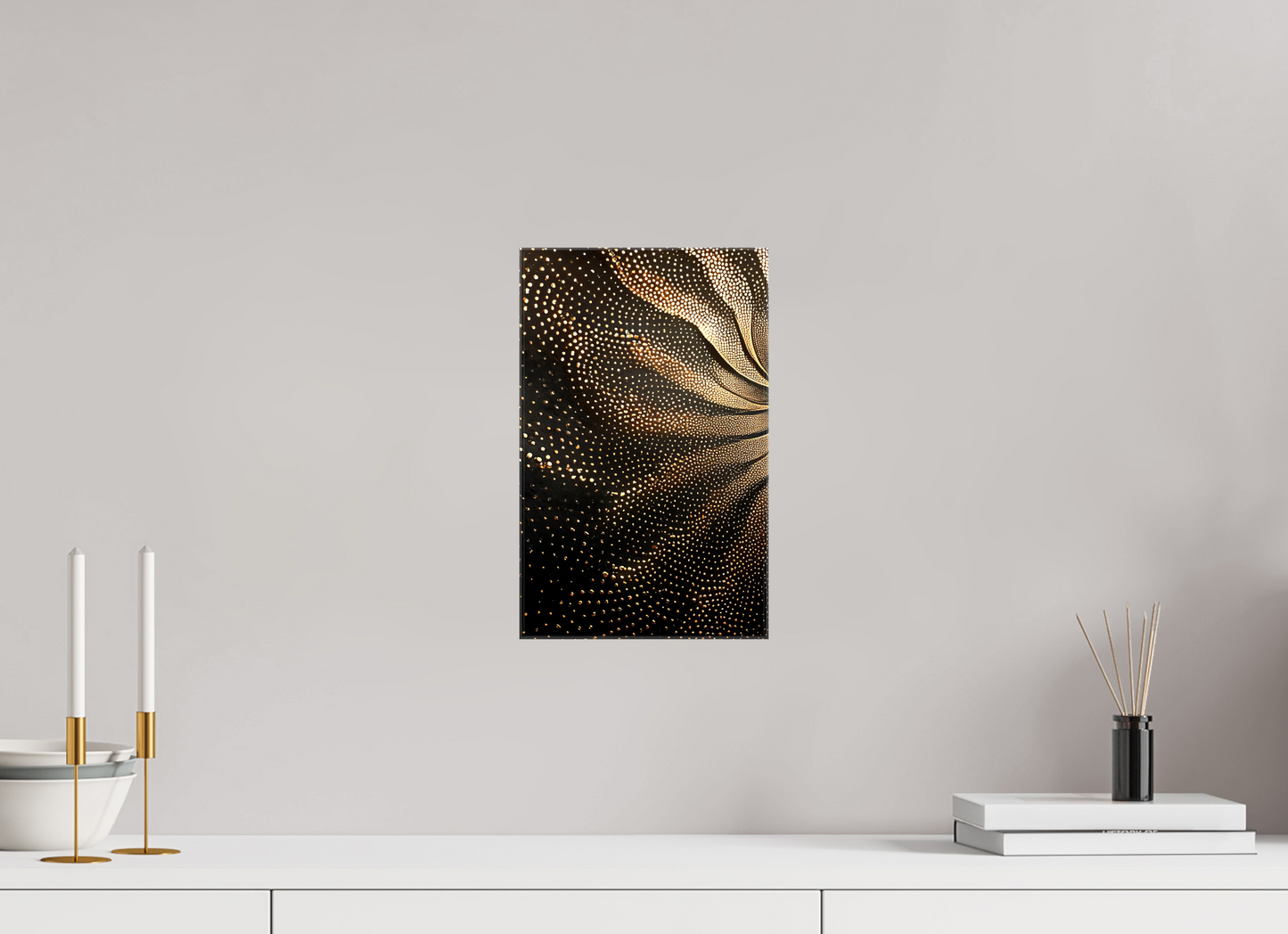 8 x 12.8″, Glossy Canvas Sunflower