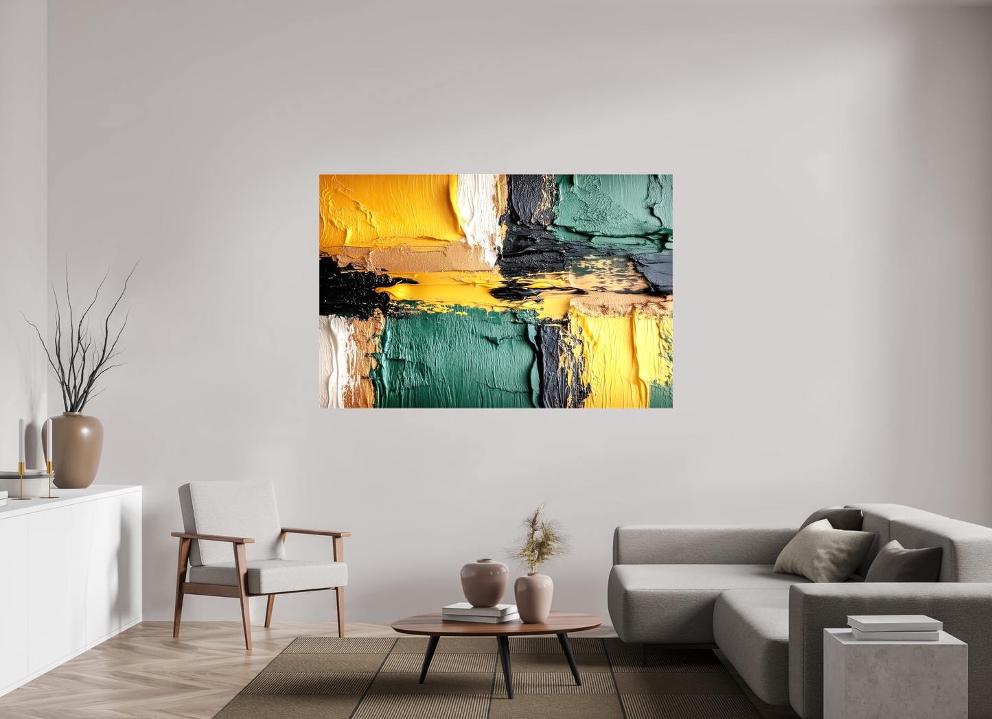 71.1 x 47″, Glossy Canvas Lux Camo