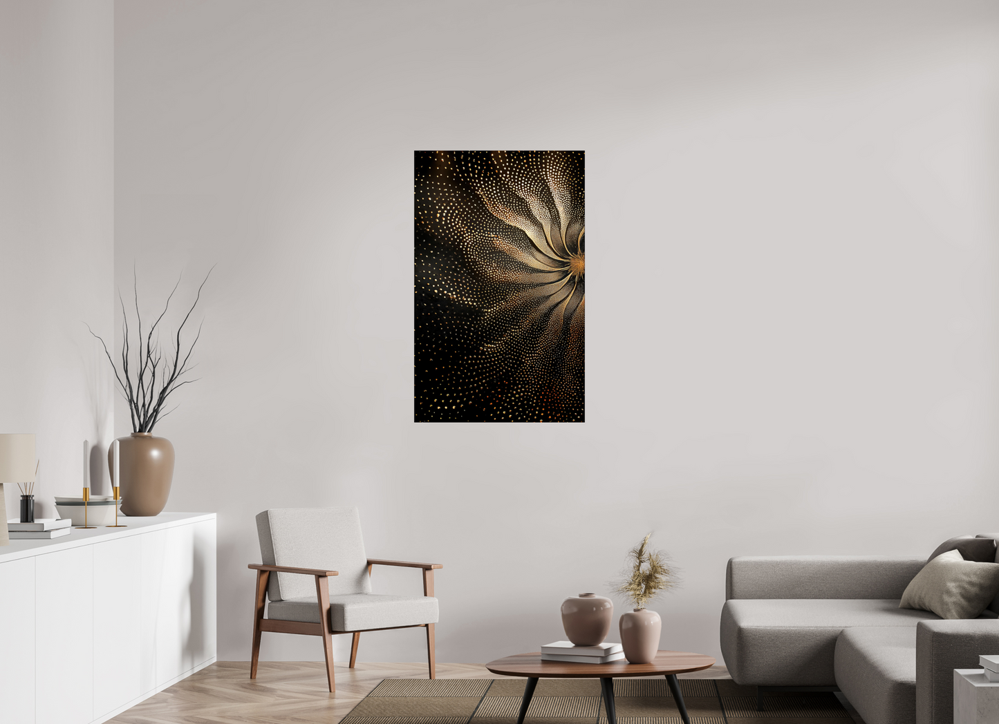 28 x 44.6″, Fine Art Print On Aluminum Dibond Sunflower