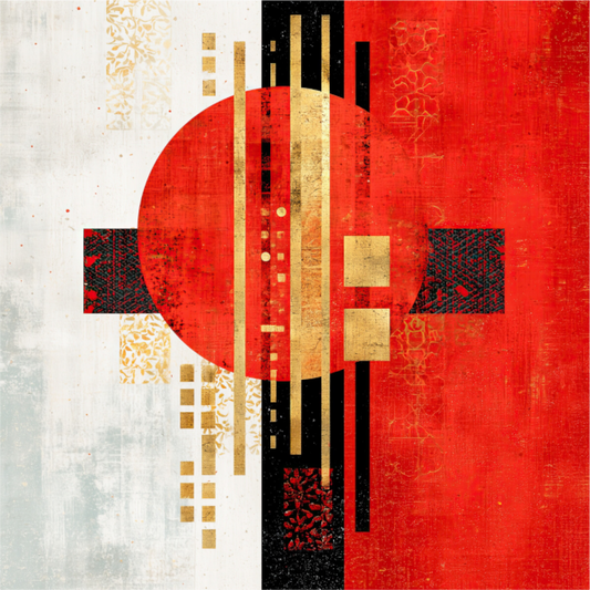 Main image Abstract Rising Sun