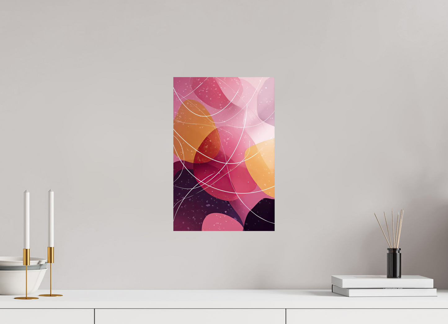 10 x 15.2″, Fine Art Print On Aluminum Dibond Lava Lamp