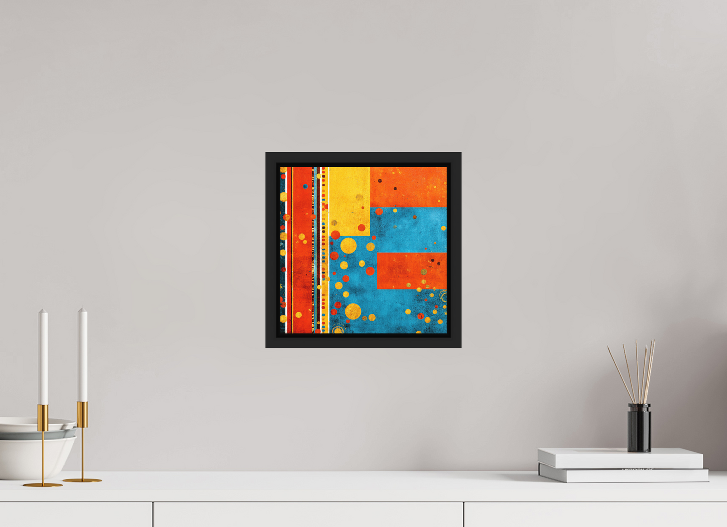 10 x 10″, Photo Print on Aluminum Backing with boarder Play Mat