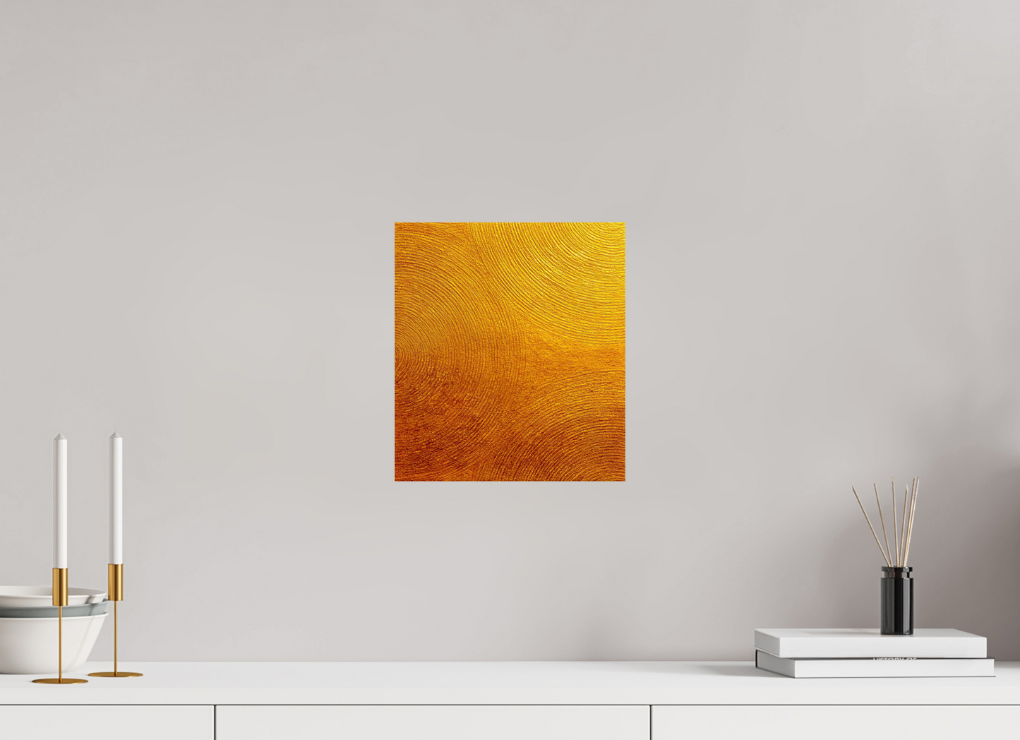 10 x 11.2″, Fine Art Print On Aluminum Dibond Desert Circles