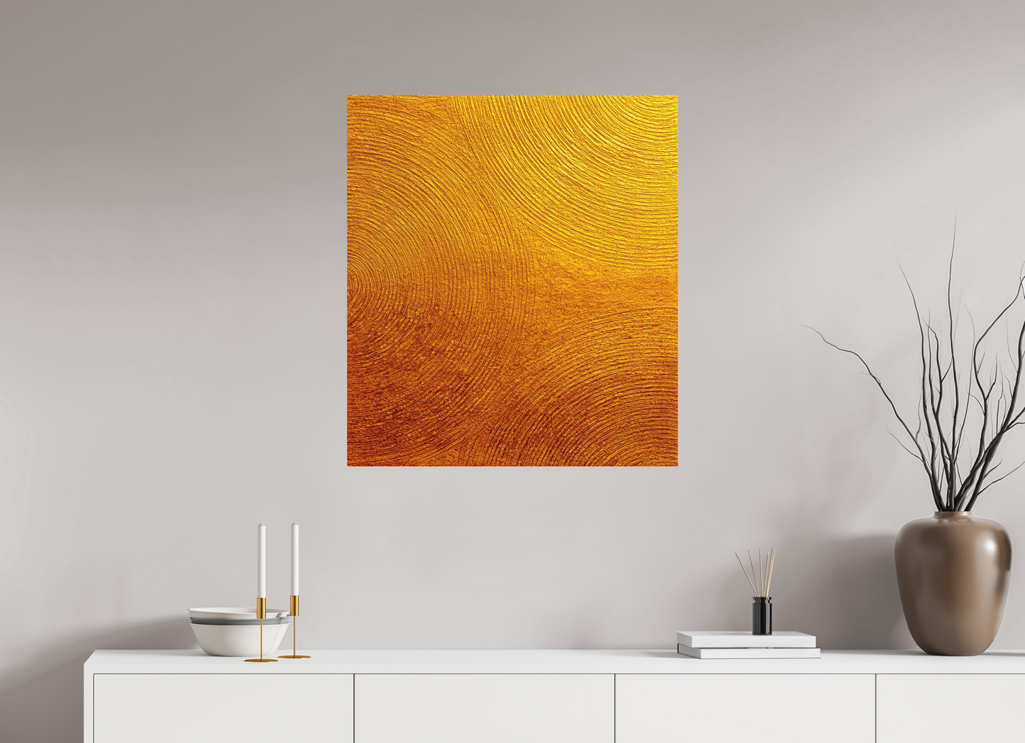 28 x 31.4″, Photo Print on Aluminum Backing Desert Circles