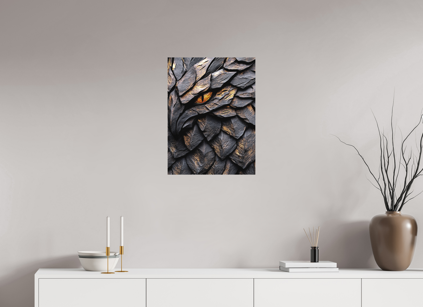 18 x 24″, Photo Print on Aluminum Backing Wooden Eagle