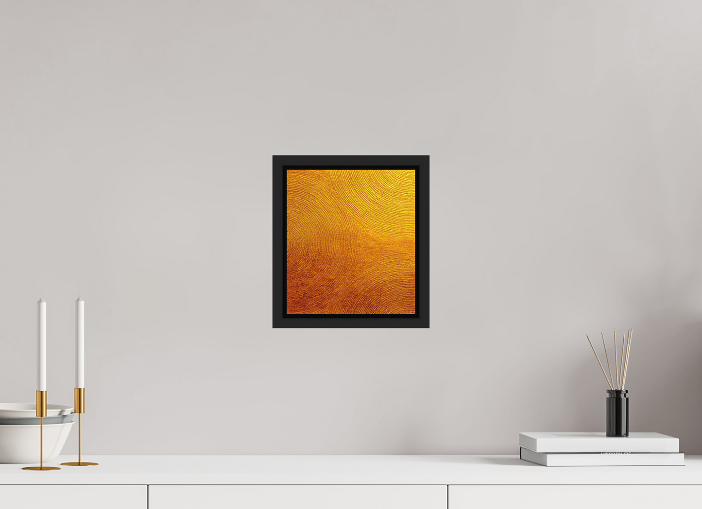 8 x 9″, Photo Print on Aluminum Backing with boarder Desert Circles