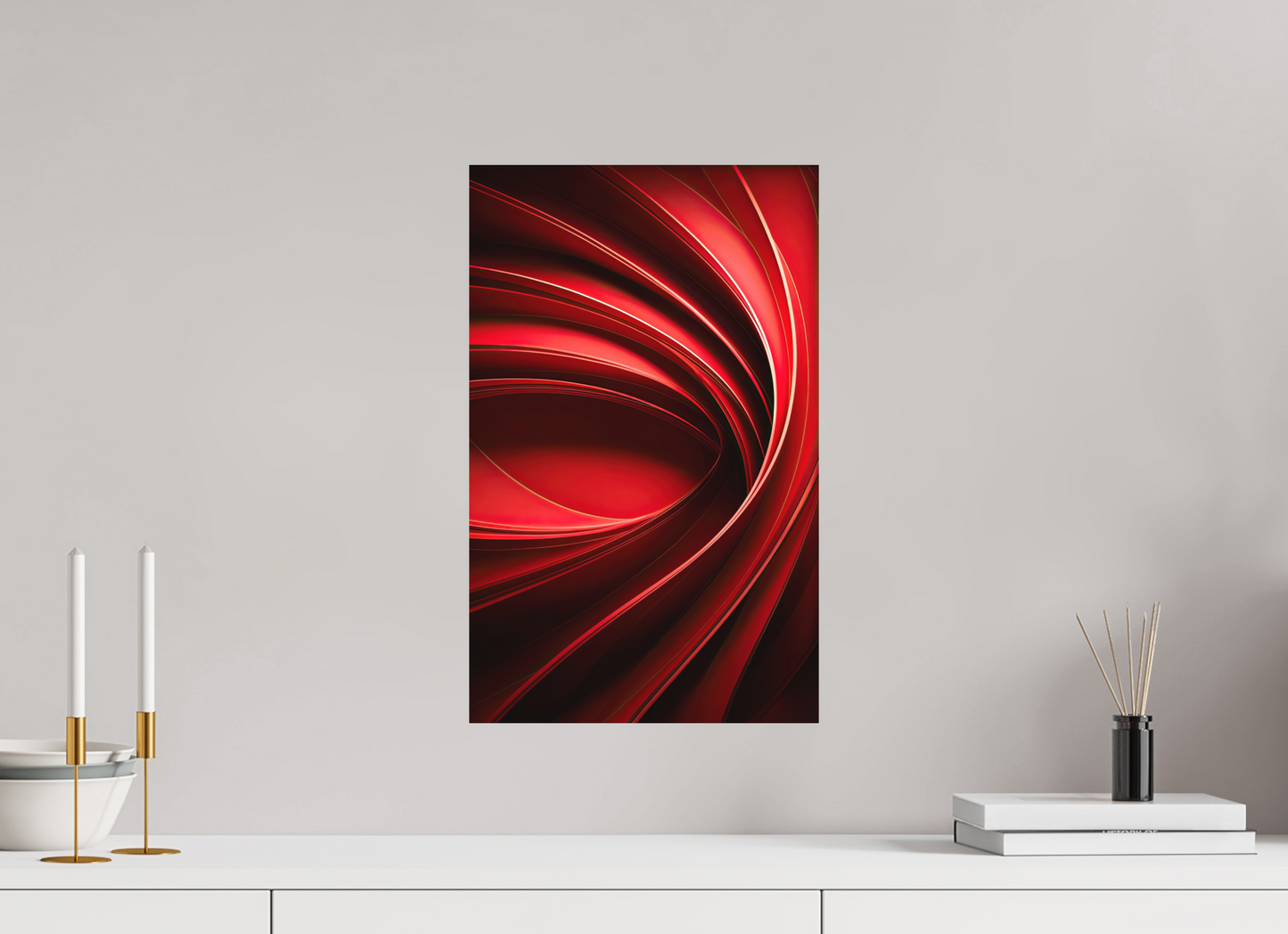 12 x 19.2″, Photo Print on Aluminum Backing Red Eye