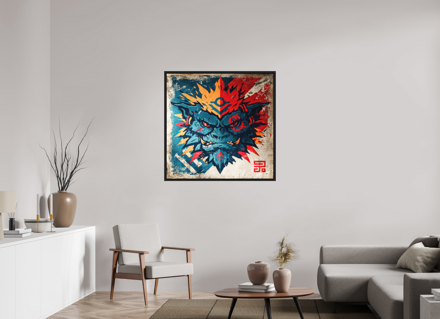 39.6 x 39″, Photo Print on Aluminum Backing with boarder Orge
