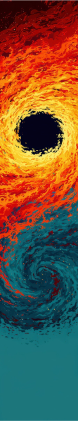 Main image Abstract Fire & Ice Swirl