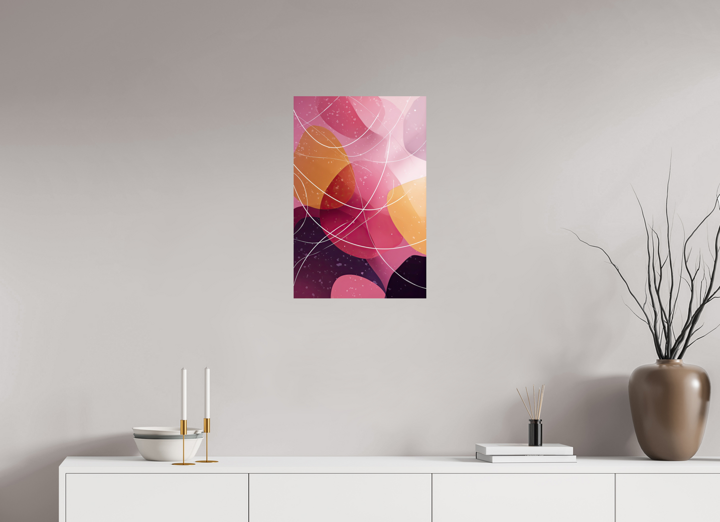 16 x 24.4″, Fine Art Print On Aluminum Dibond Lava Lamp