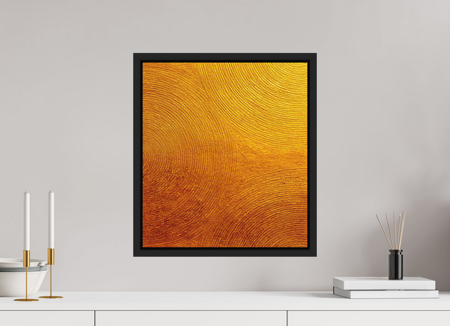 16 x 18″, Photo Print on Aluminum Backing with boarder Desert Circles