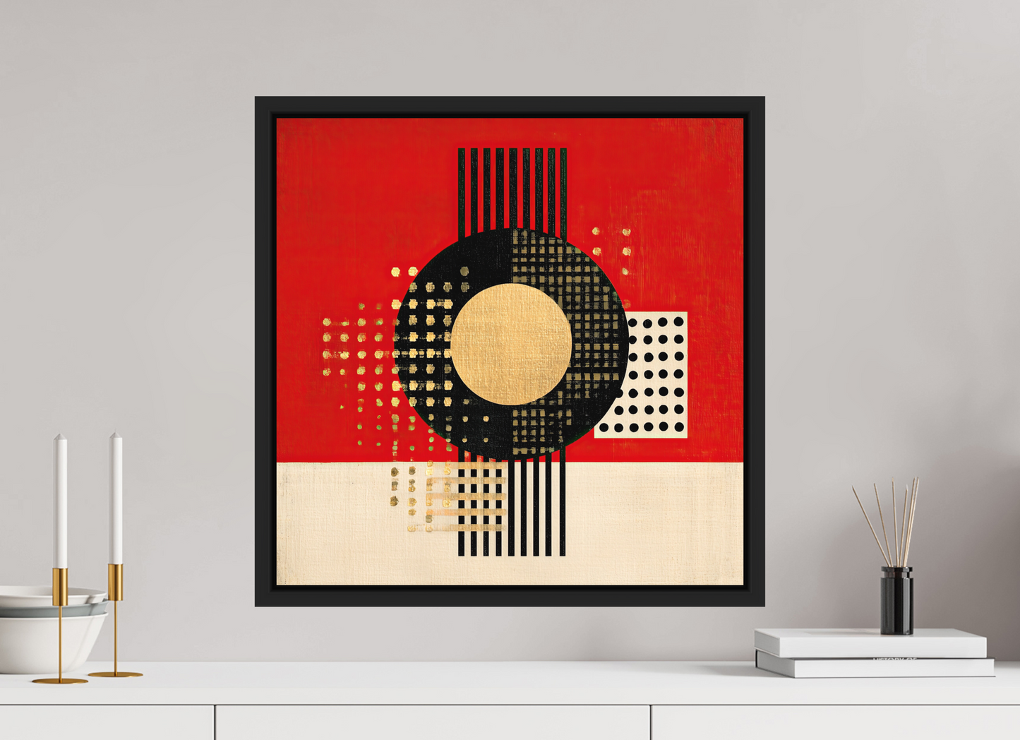 20 x 20″, Photo Print on Aluminum Backing with boarder Vinyl