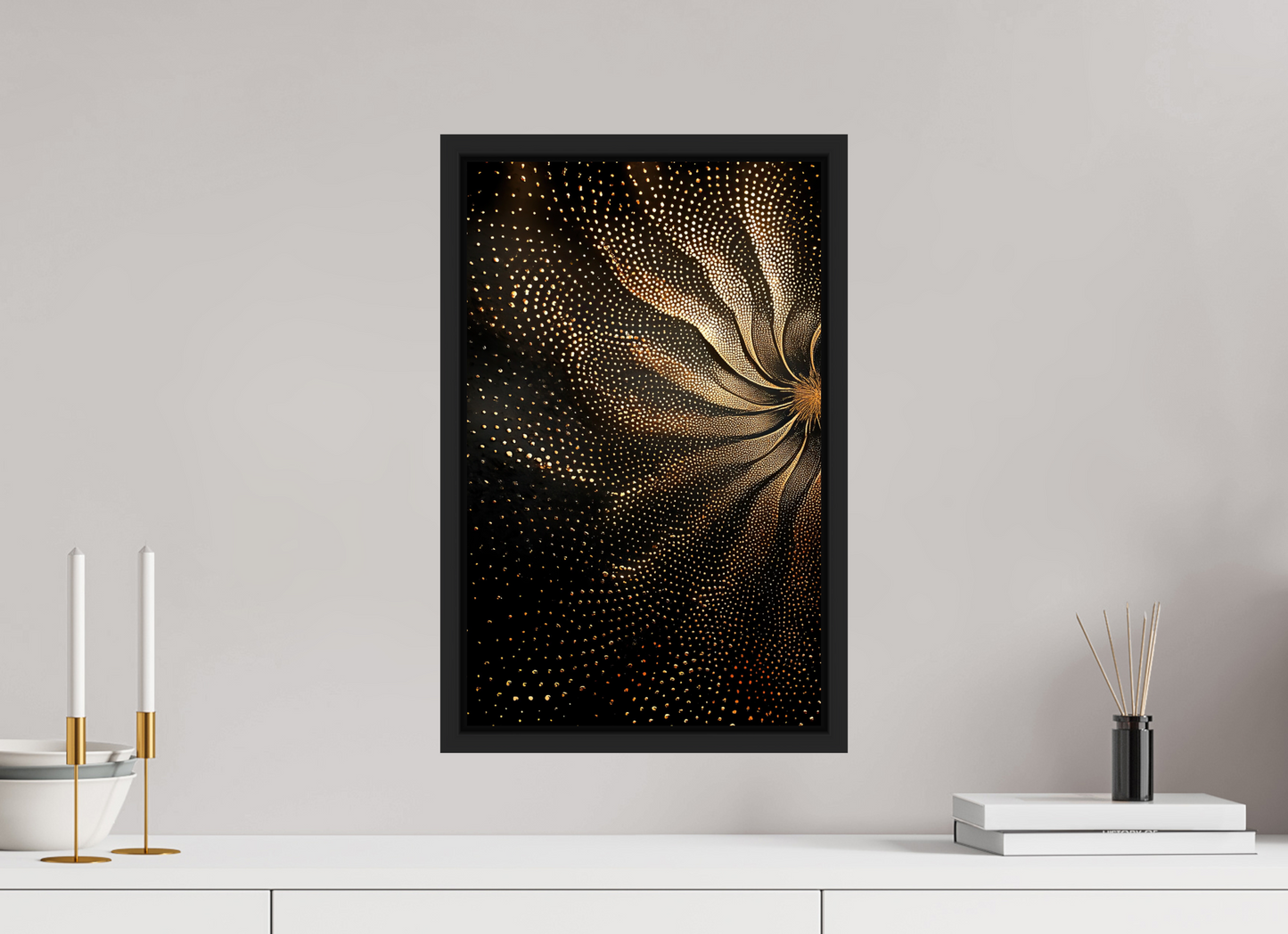 12 x 19.1″, Fine Art Print on Aluminum Dibond with Boarder Sunflower