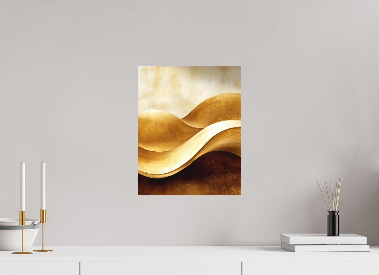 12 x 15″, Photo Print on Aluminum Backing Gold Dunes