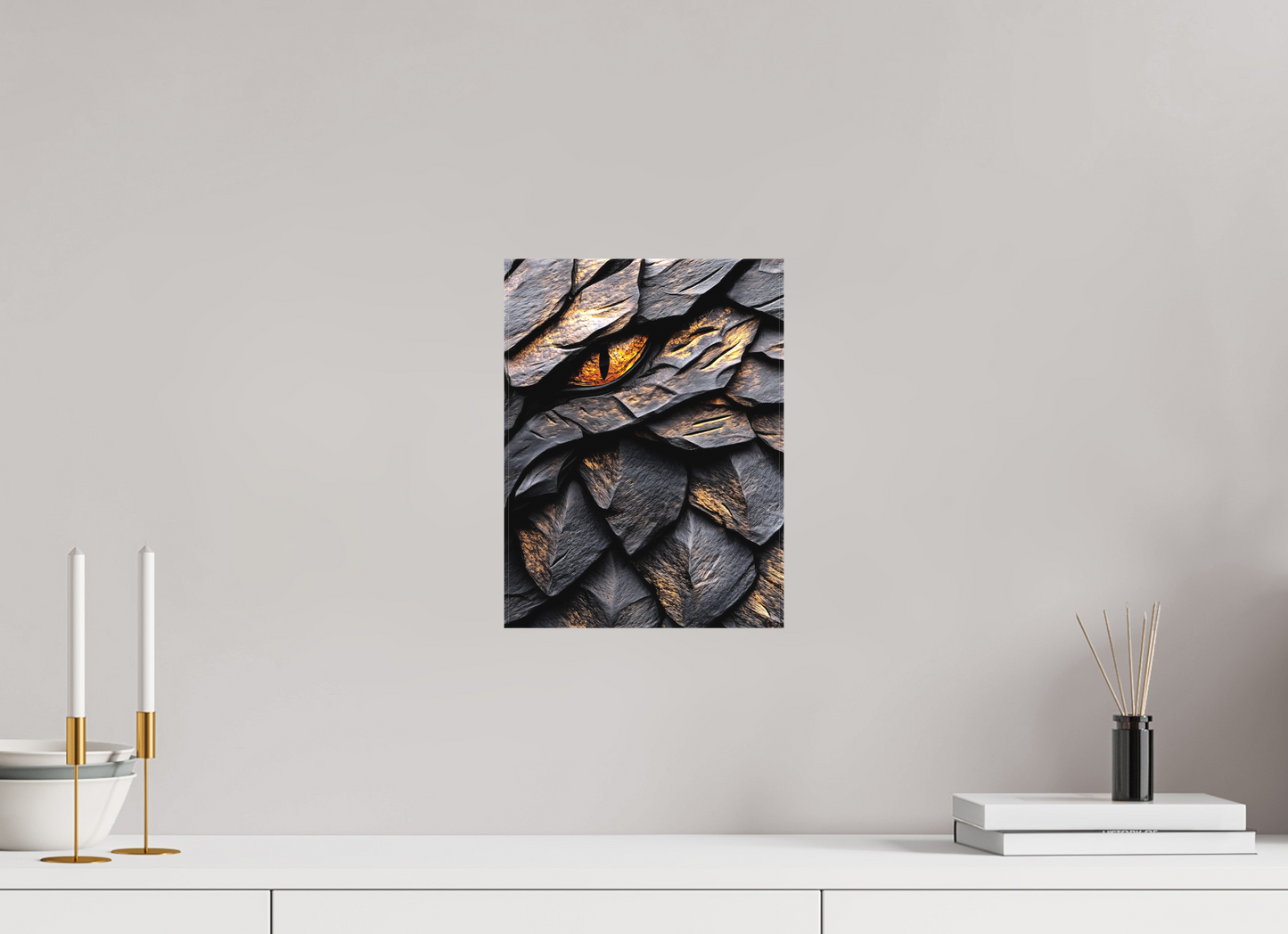9 x 12″, Textile on Canvas Wooden Eagle