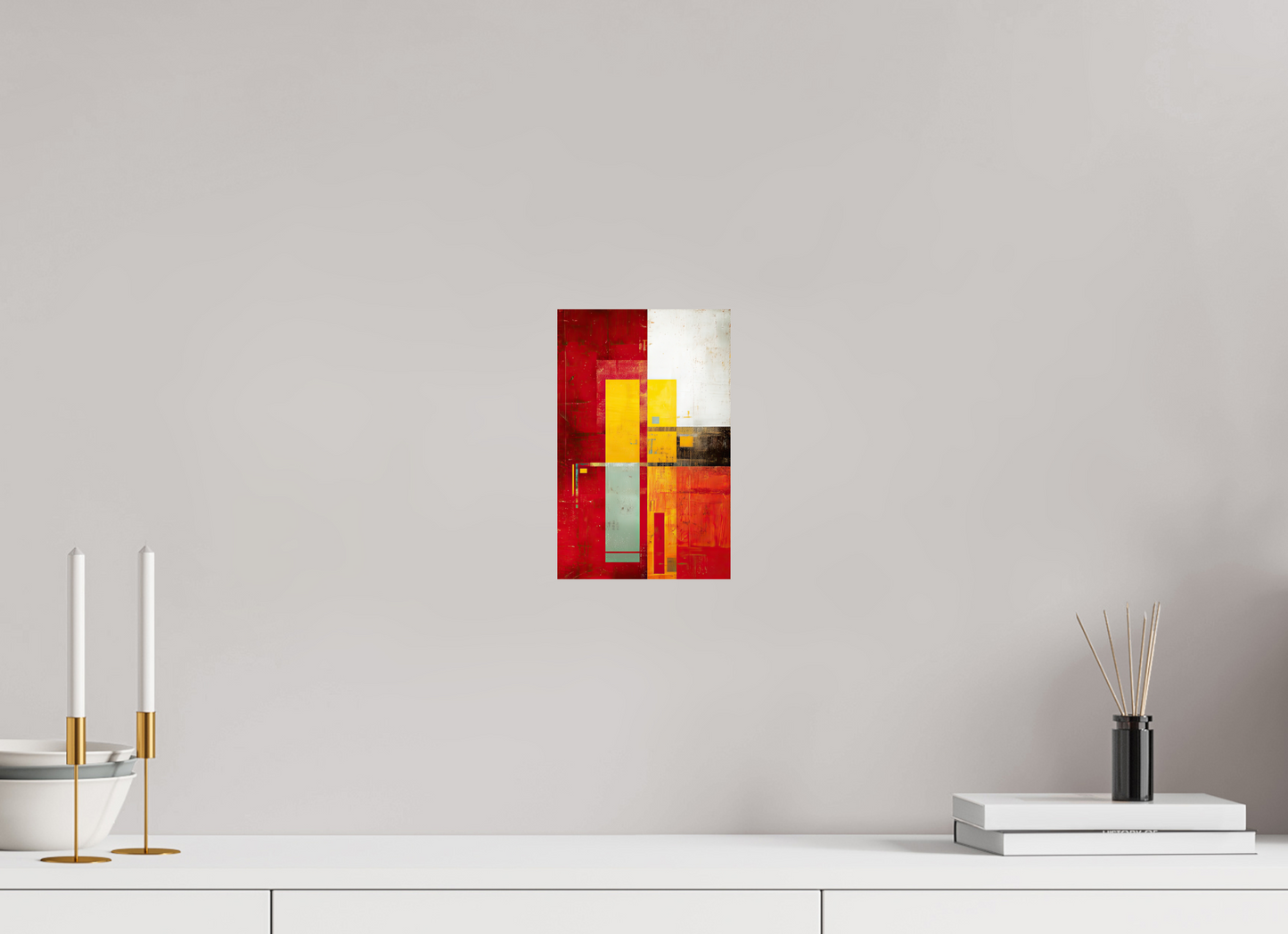 6 x 9.3″, Fine Art Print On Aluminum Dibond Modern Rectangle