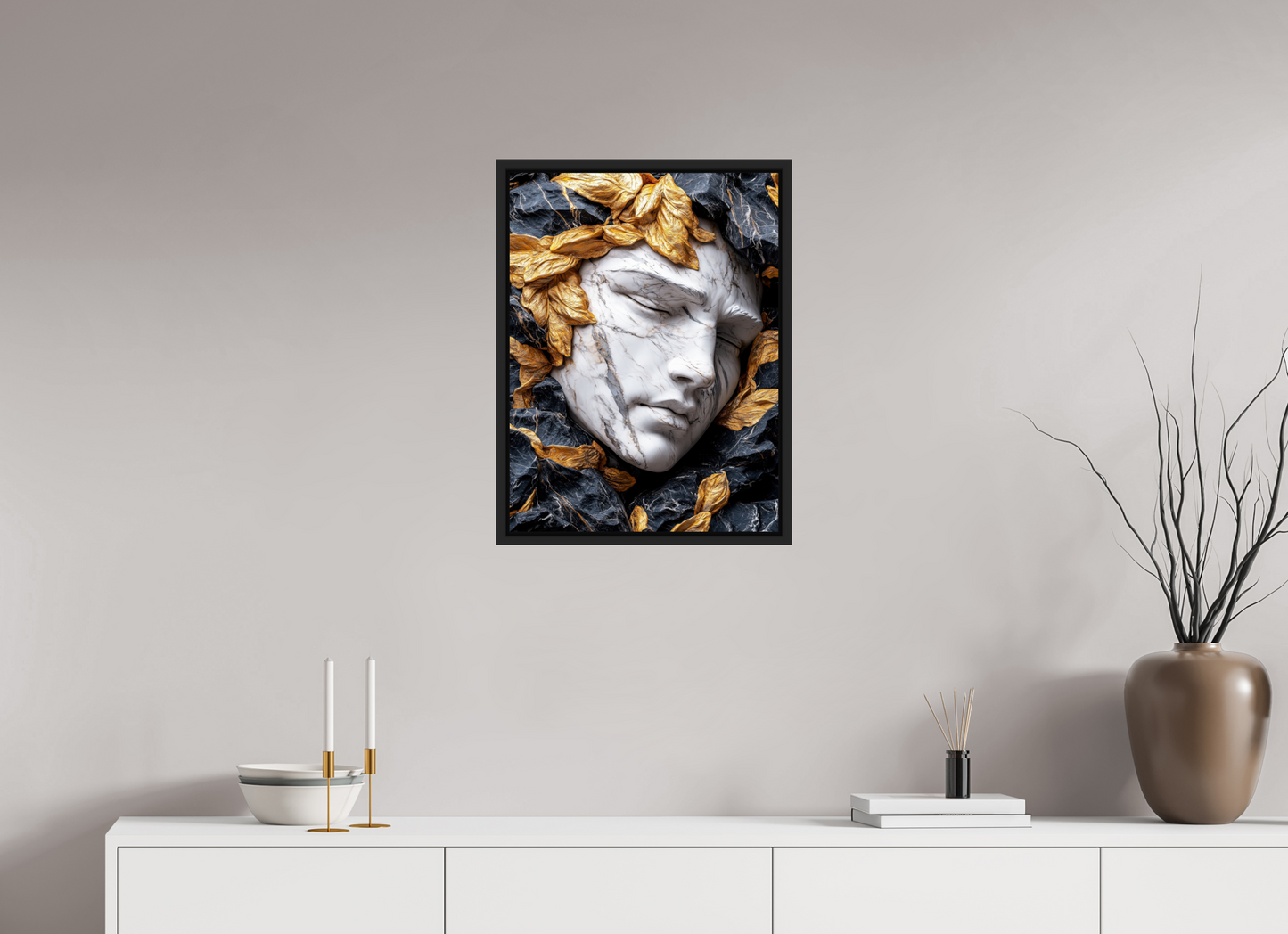 18 x 24″, Fine Art Print on Aluminum Dibond with Boarder Marble Face
