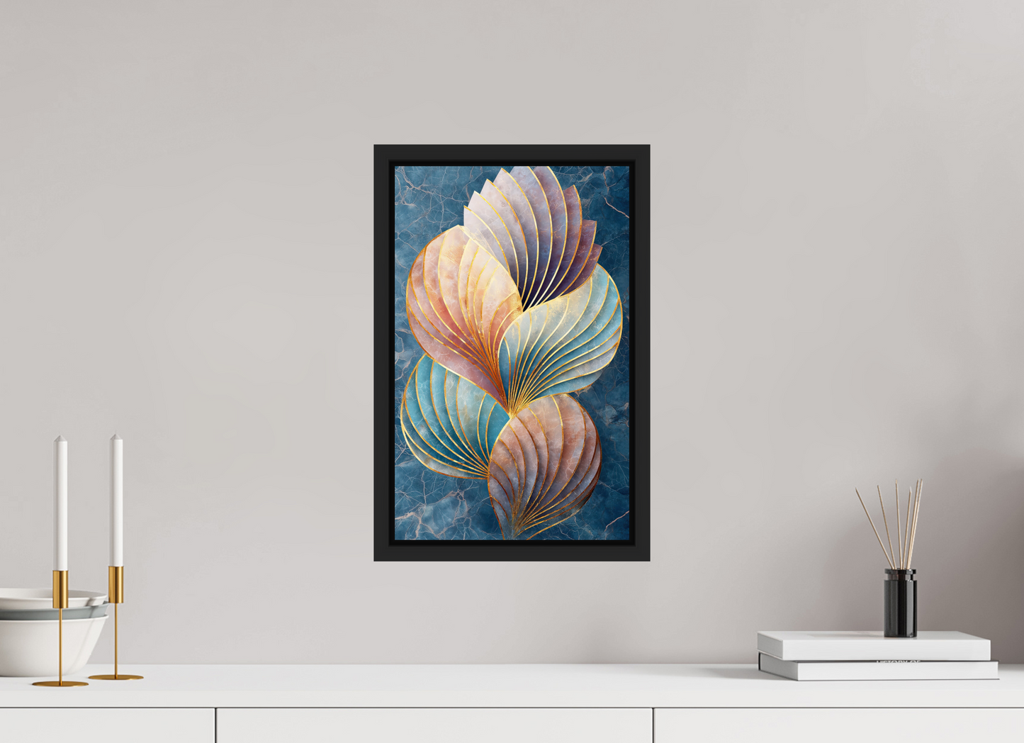 10 x 15.9″, Fine Art Print on Aluminum Dibond with Boarder Shells