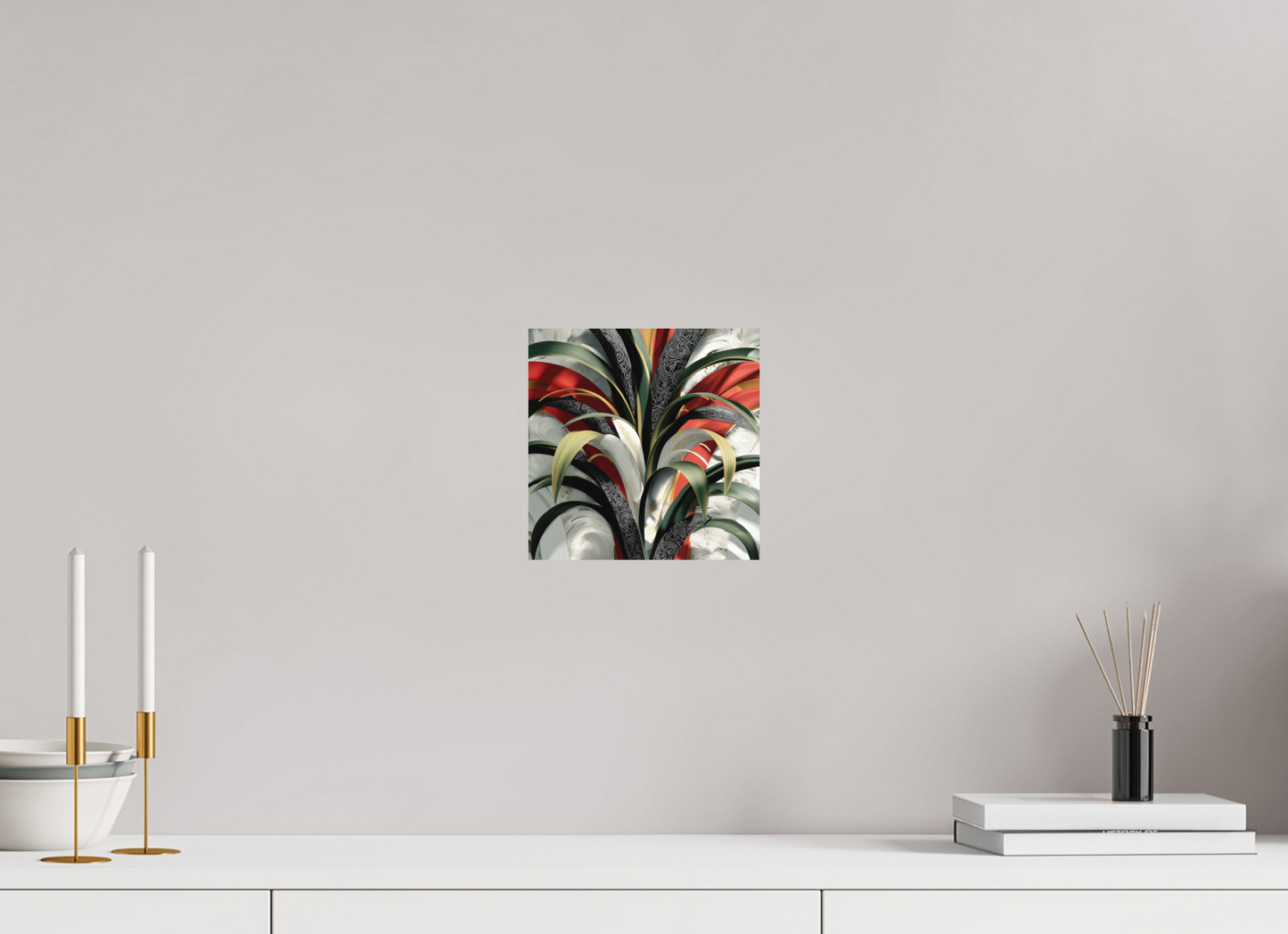 8 x 8″, Photo Print on Aluminum Backing House Plant