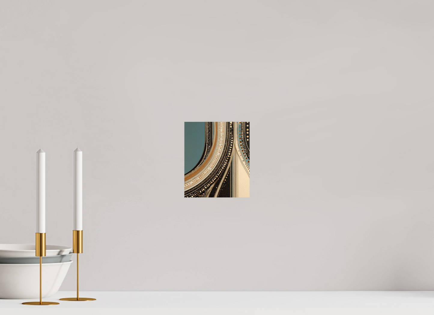 6 x 6.9″, Fine Art Print On Aluminum Dibond Flow