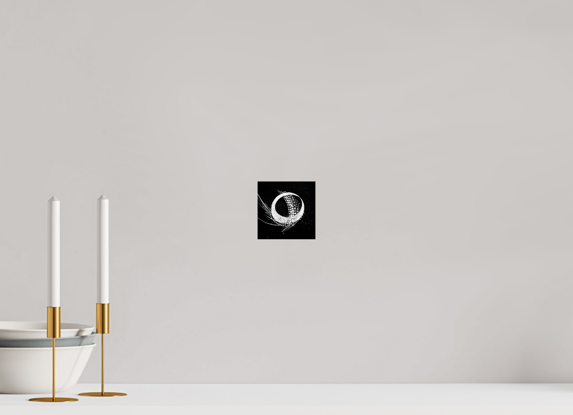 4 x 4″, Fine Art Print On Aluminum Dibond Sputnik