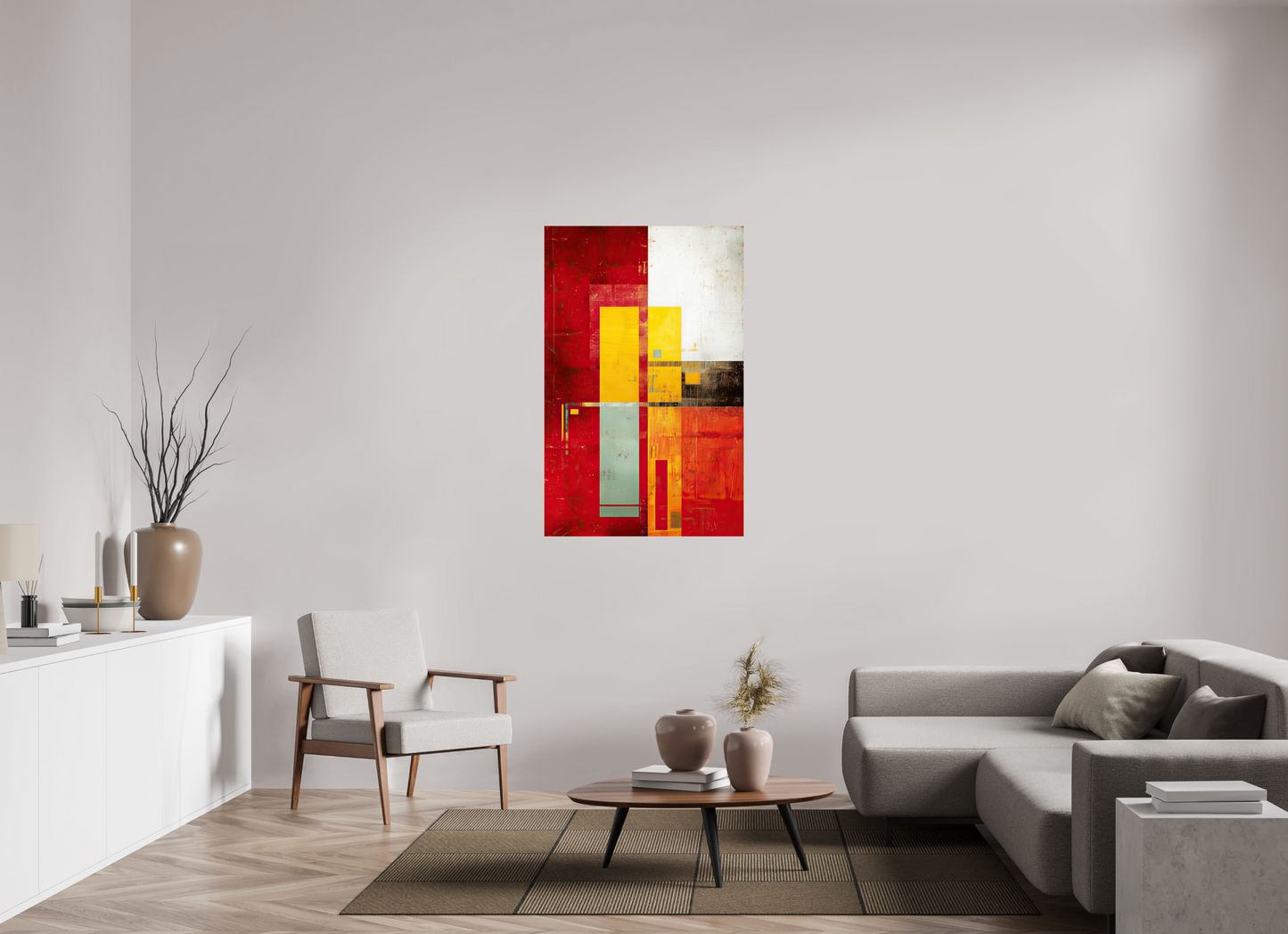 32 x 49.8″, Fine Art Print On Aluminum Dibond Modern Rectangle